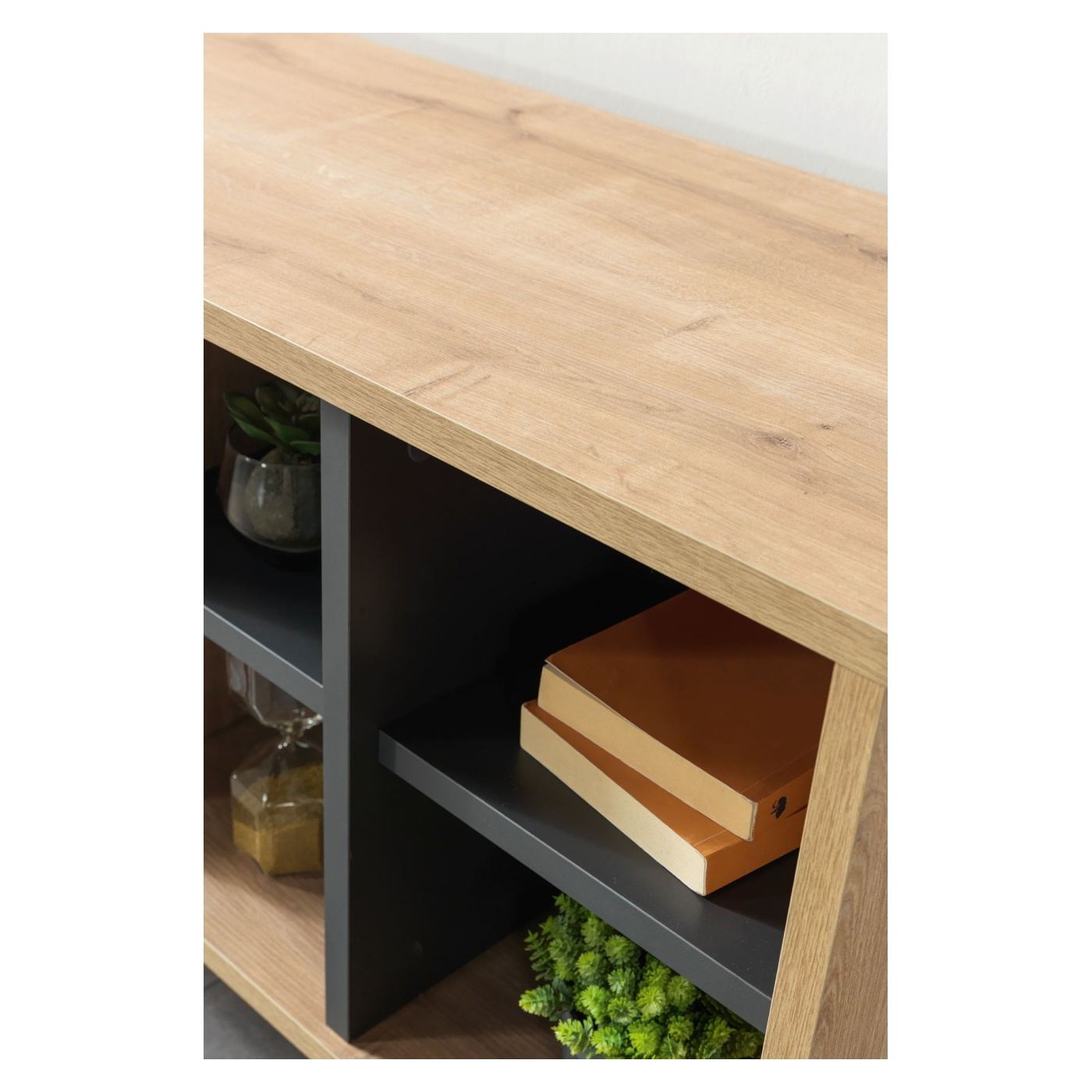 TV állvány, Sapphire Oak, Anthracite - 6