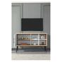 TV állvány, Sapphire Oak, Anthracite thumbnail 2