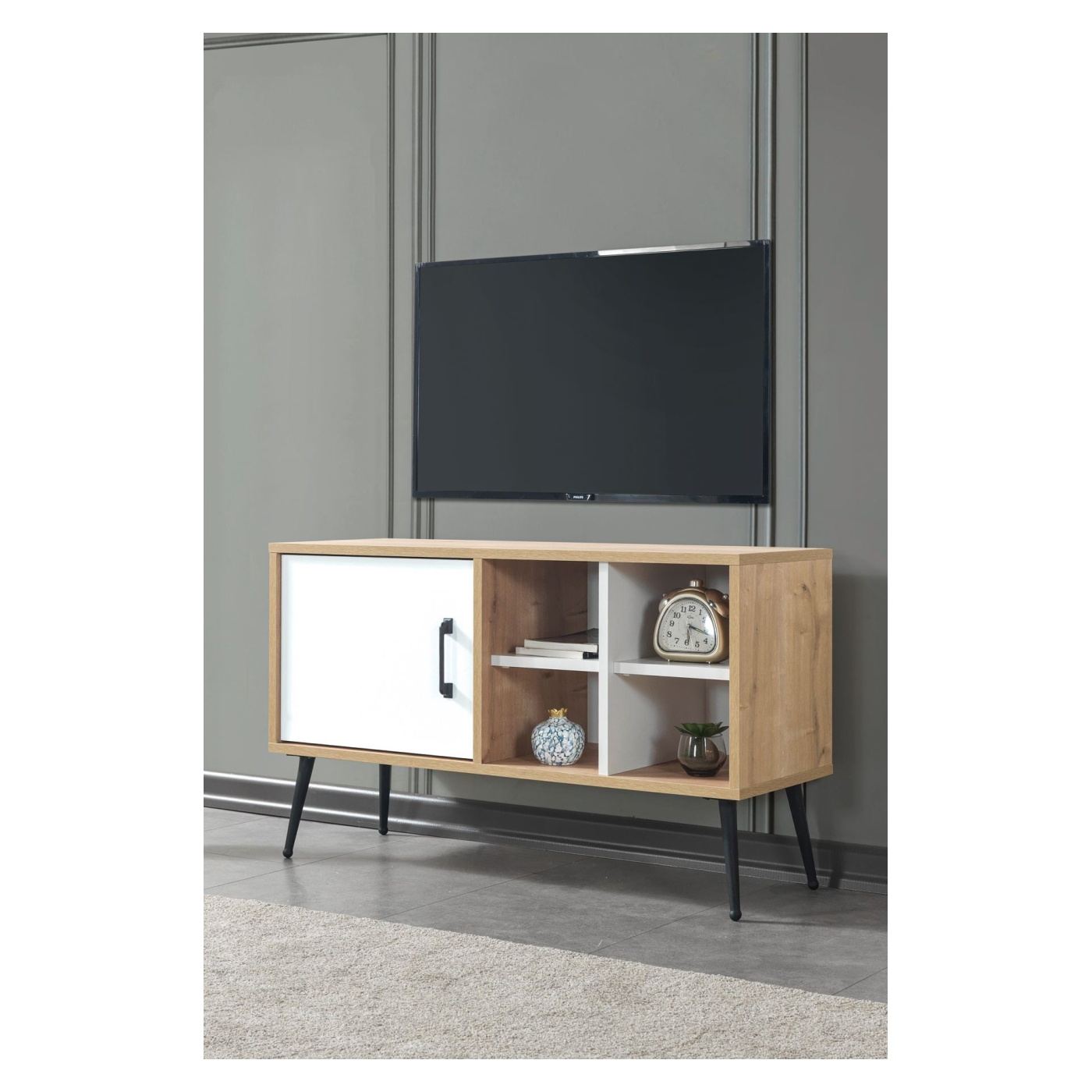 TV állvány, Sapphire Oak, Anthracite - 3