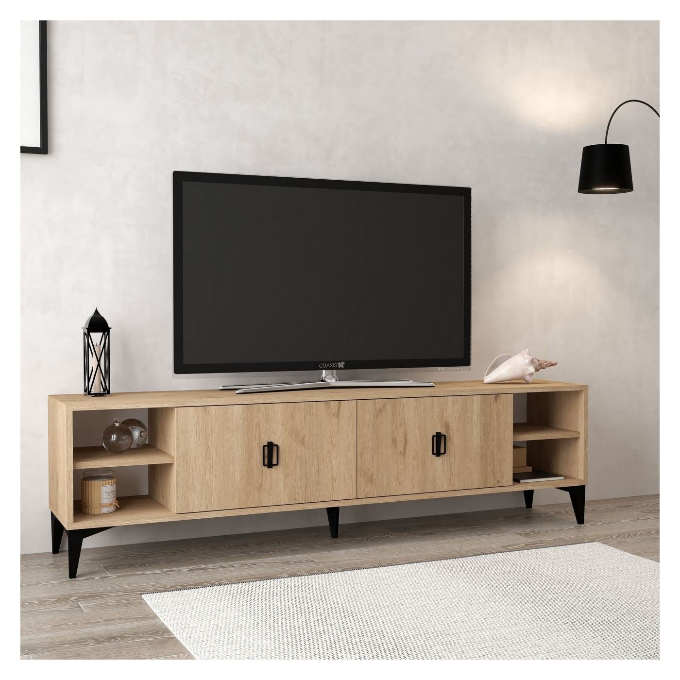 TV állvány, Sapphire Oak - 4