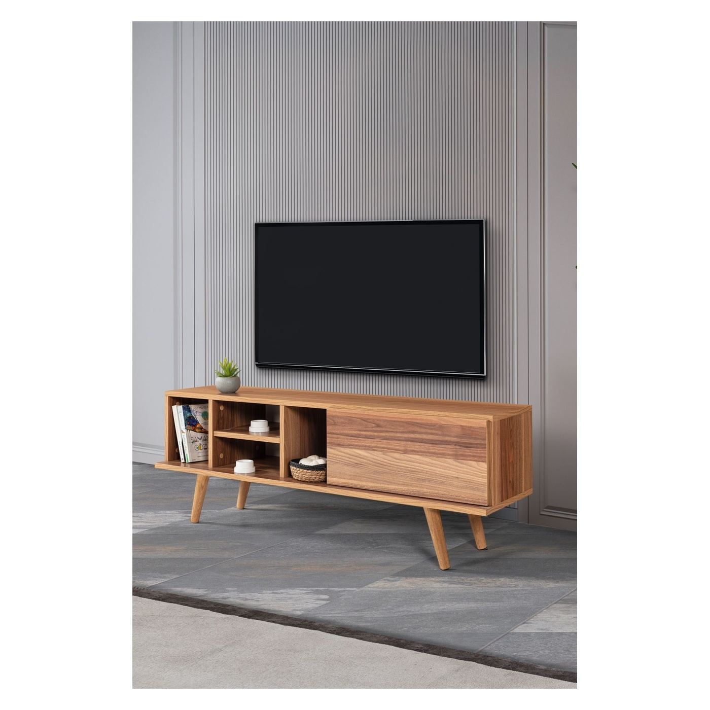 TV állvány, dió - 3