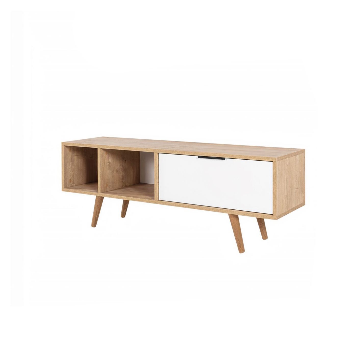 TV állvány, Sapphire Oak, Fehér - 7