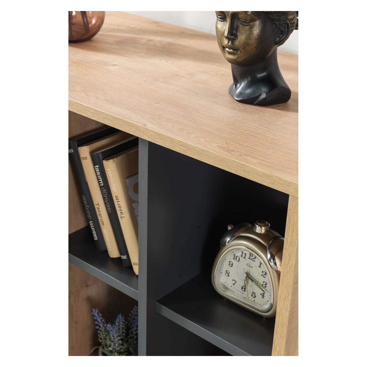 Konzol, Sapphire Oak, Anthracite - 6