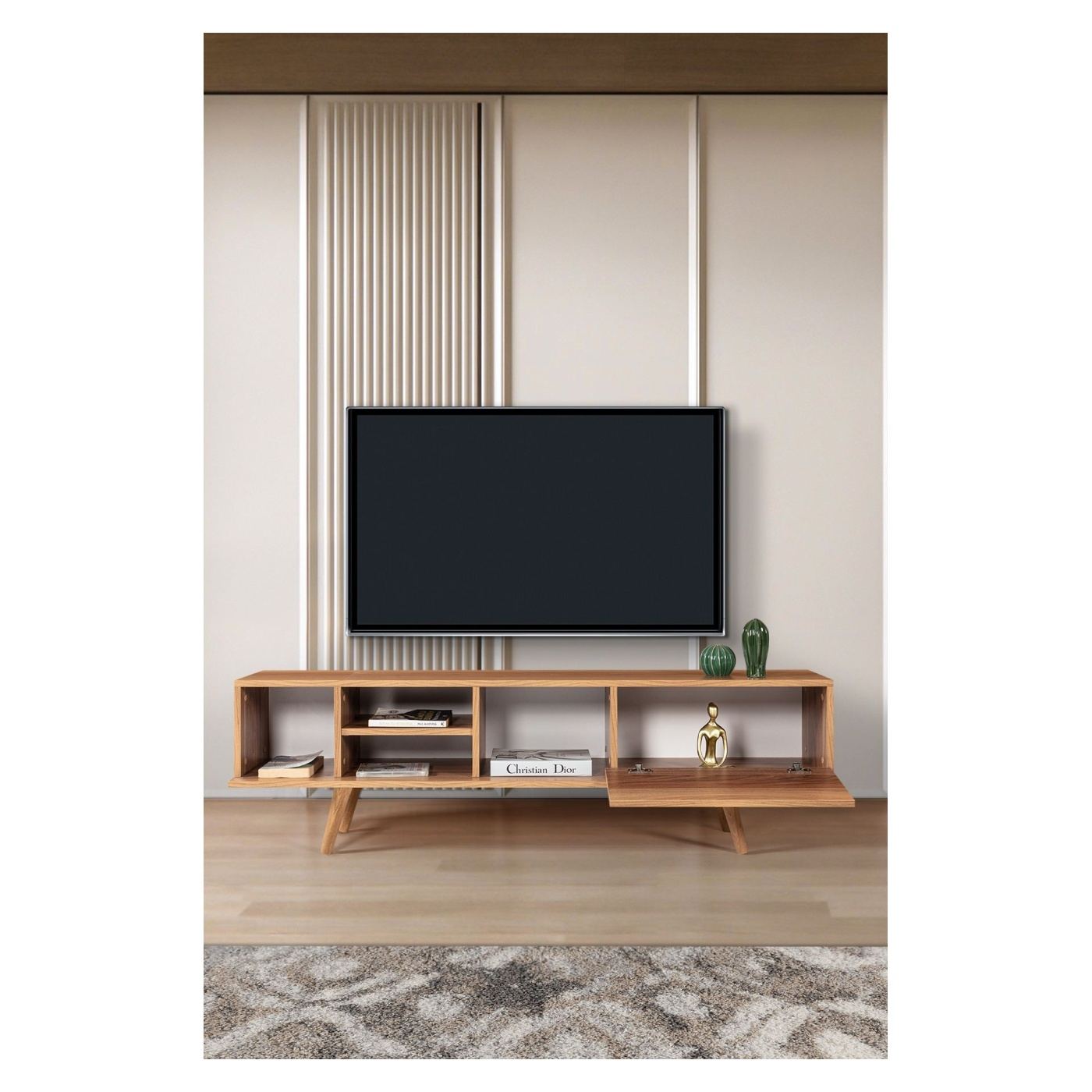 TV állvány, diófa - 2