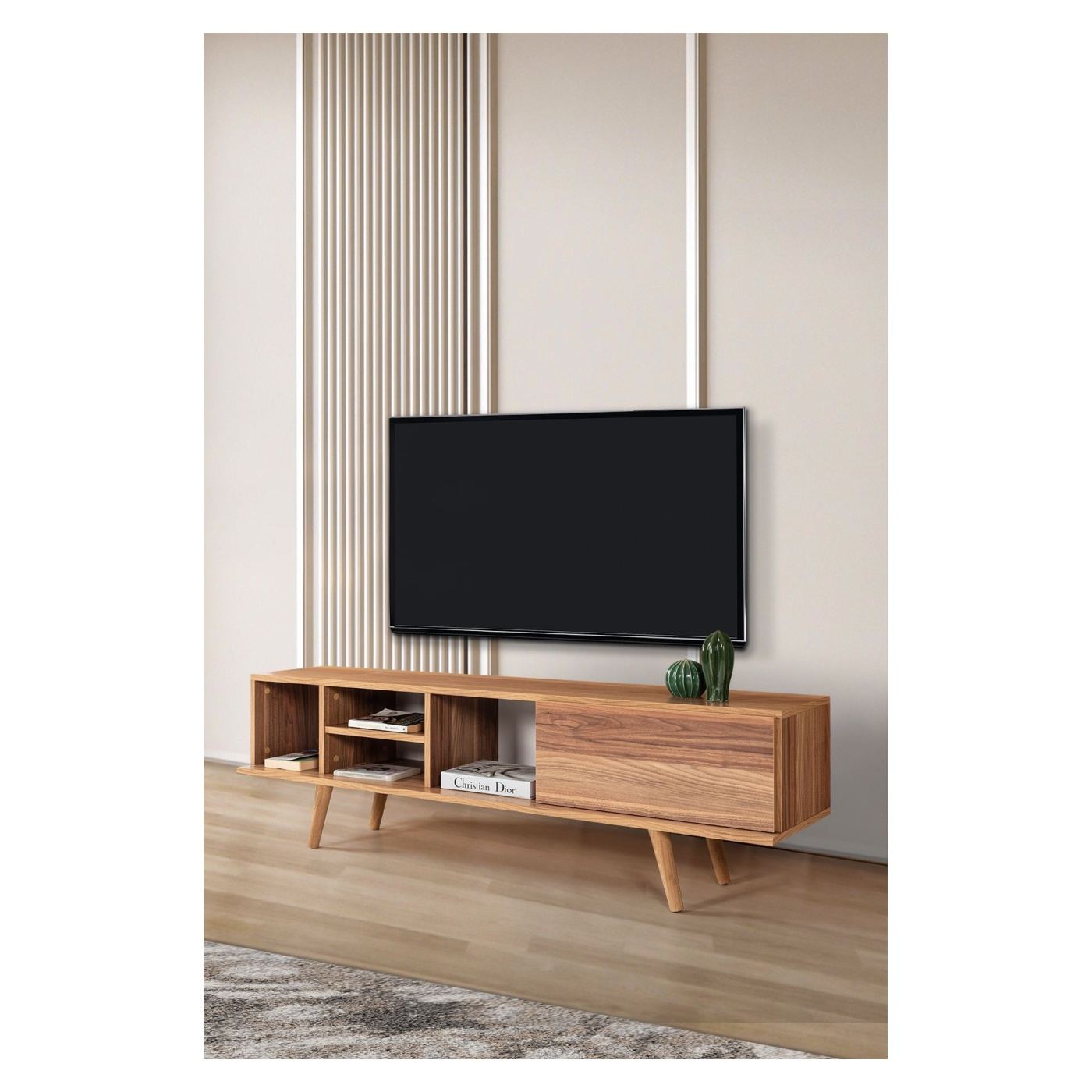 TV állvány, diófa - 4