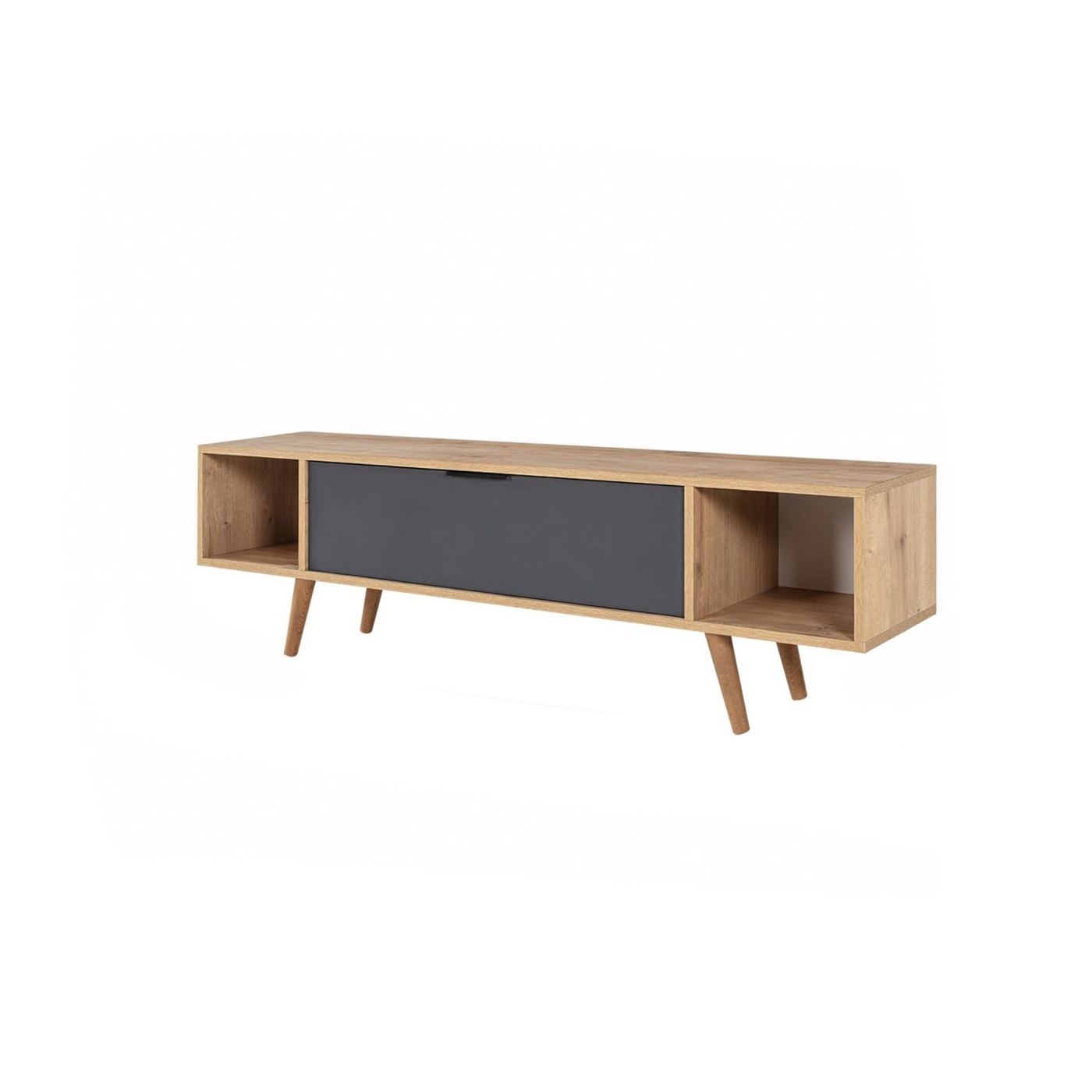 TV állvány, Sapphire Oak, Anthracite - 7