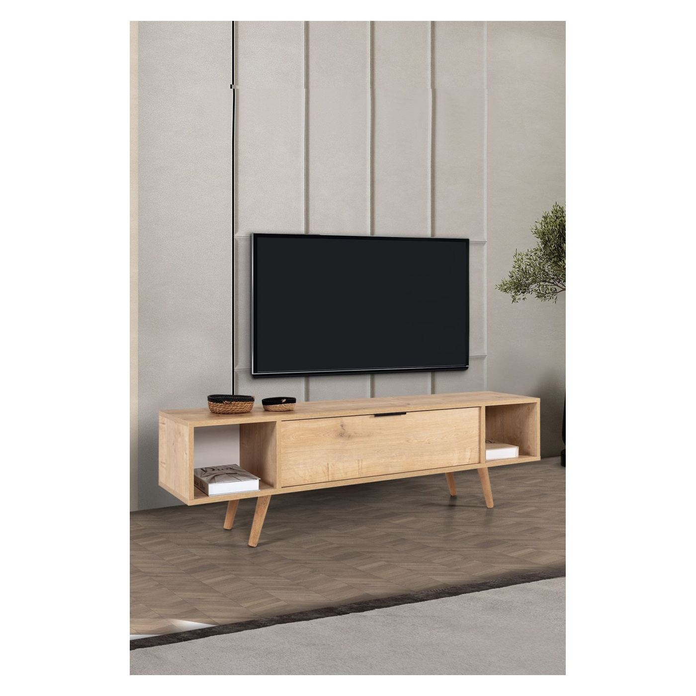 TV állvány, Sapphire Oak - 4