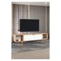 TV állvány, Sapphire Oak, Fehér thumbnail 3