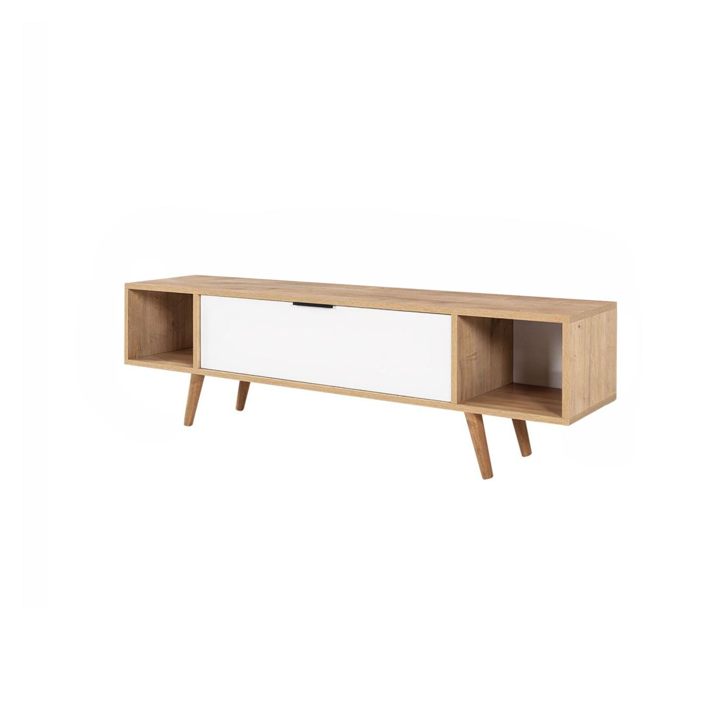 TV állvány, Sapphire Oak, Fehér - 11