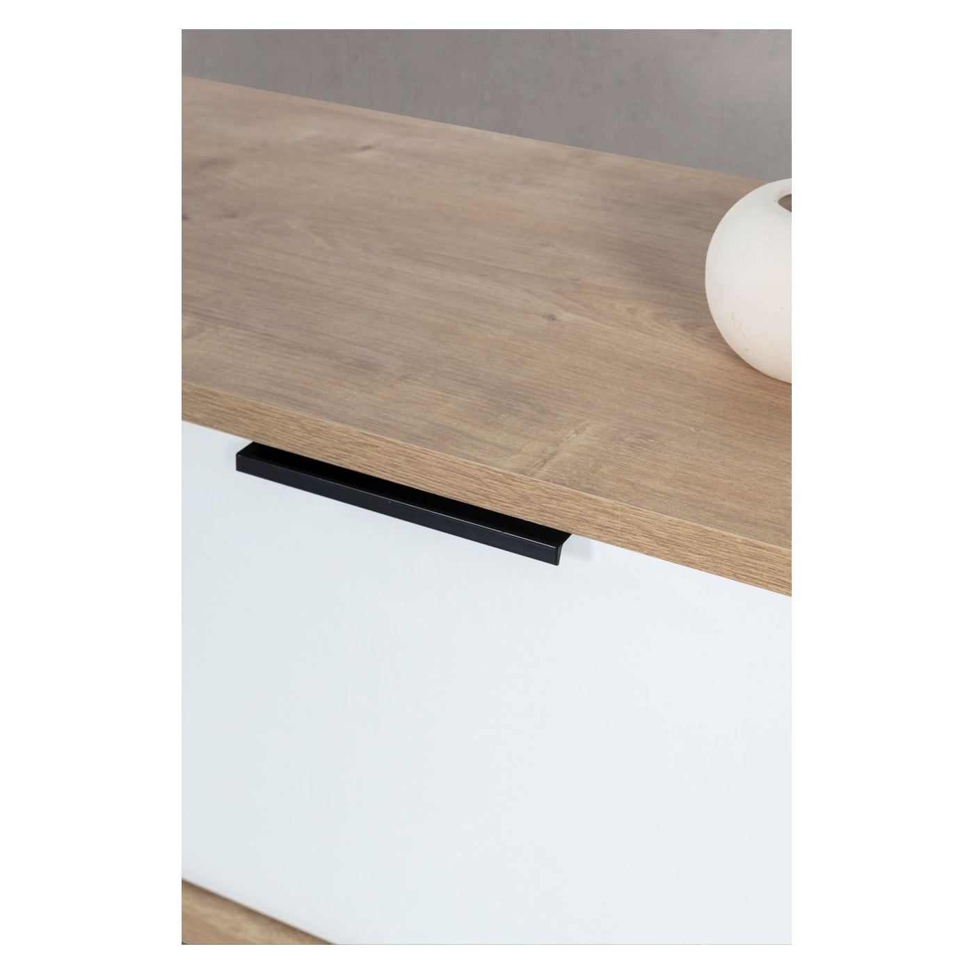 TV állvány, Sapphire Oak, Fehér - 6