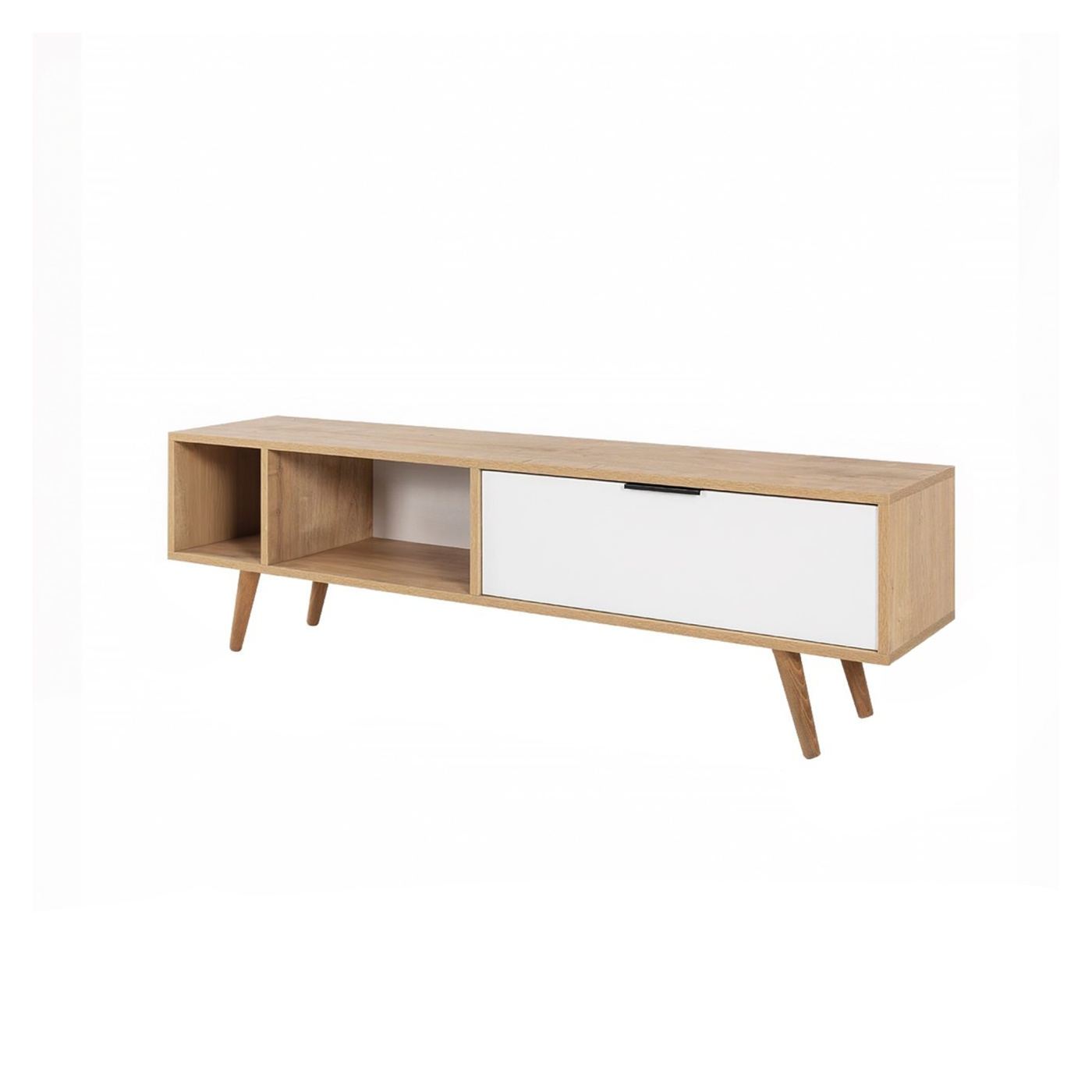 TV állvány, Sapphire Oak, Fehér - 7