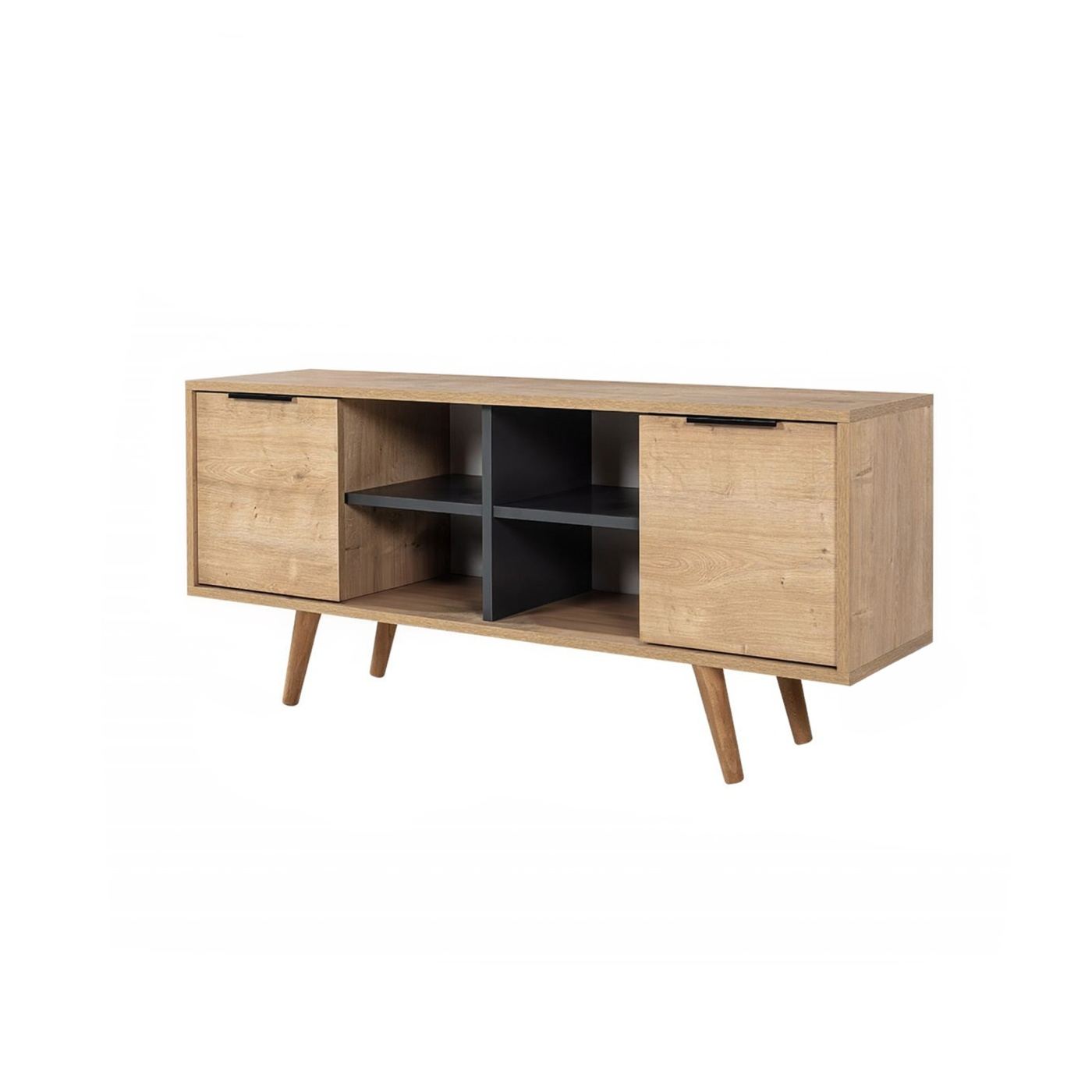 TV állvány, Sapphire Oak, Anthracite - 7