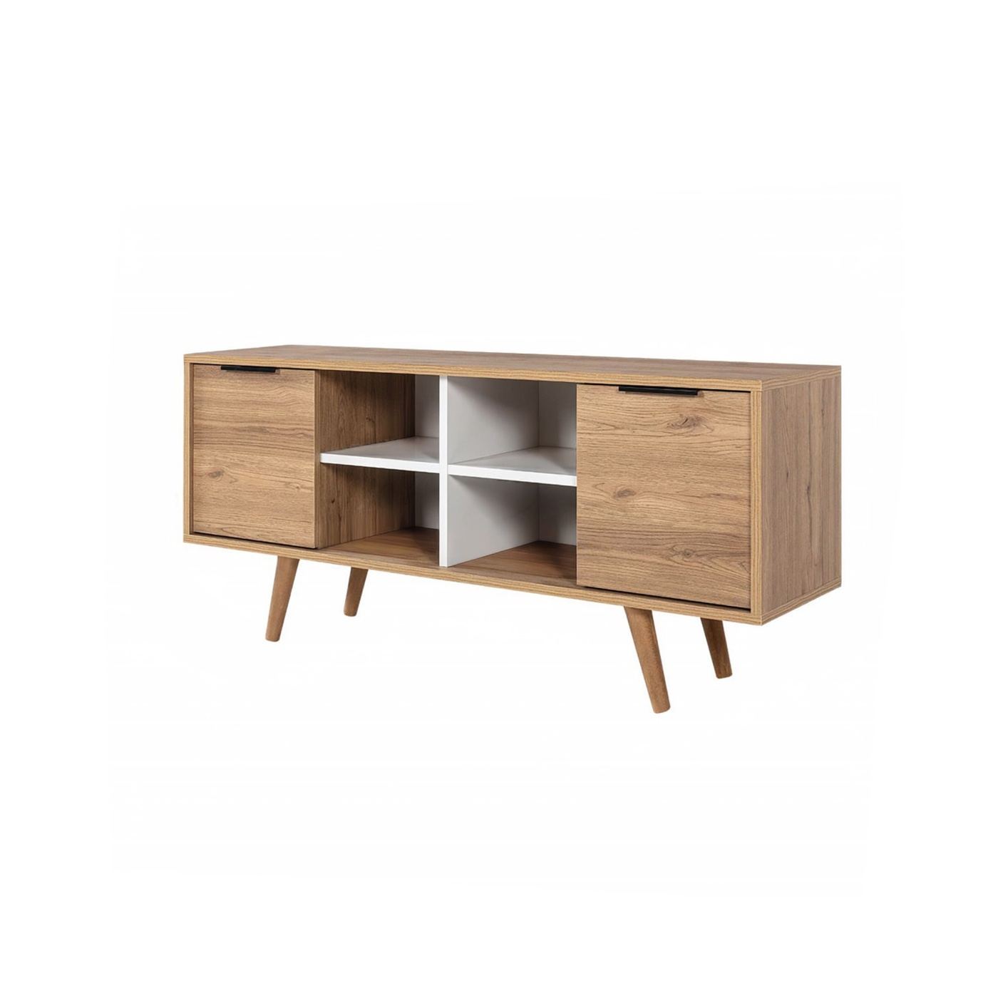 TV állvány, Sapphire Oak, Fehér - 7