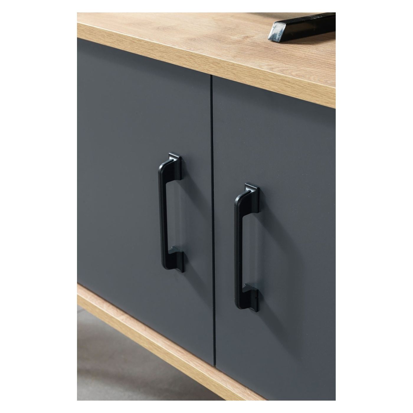 TV állvány, Sapphire Oak, Anthracite - 5