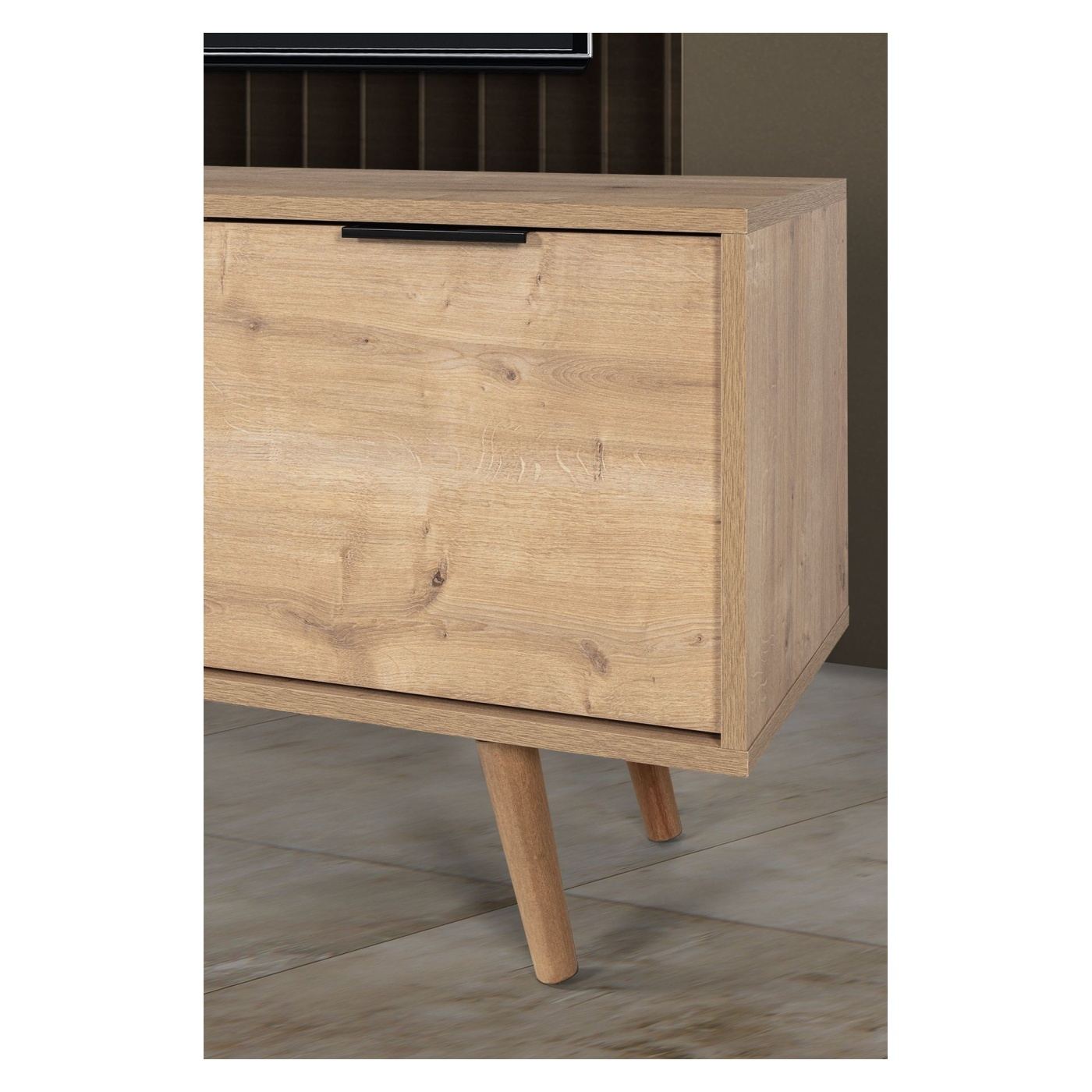 TV állvány, Sapphire Oak, Anthracite - 9