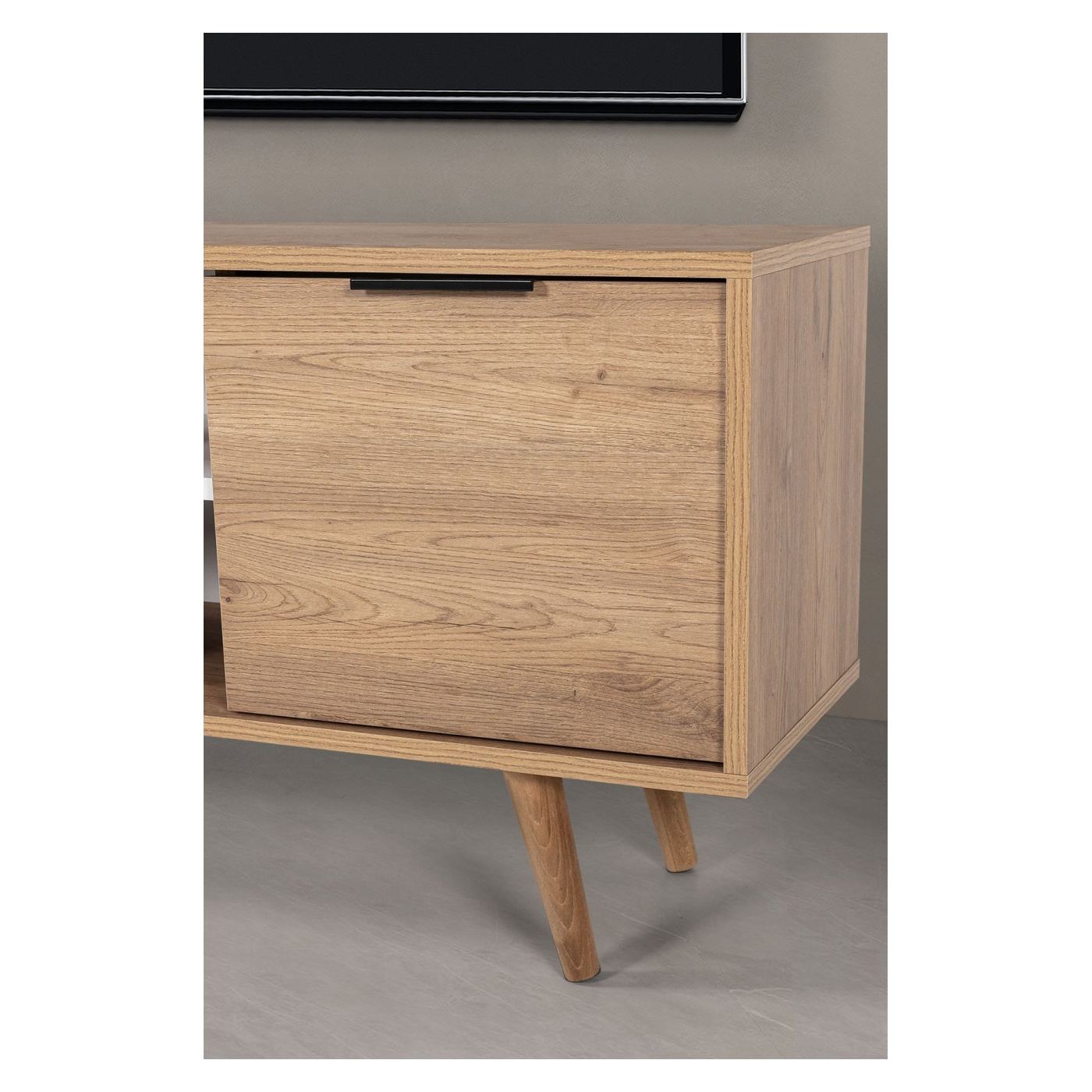 TV állvány, Sapphire Oak, Fehér - 5