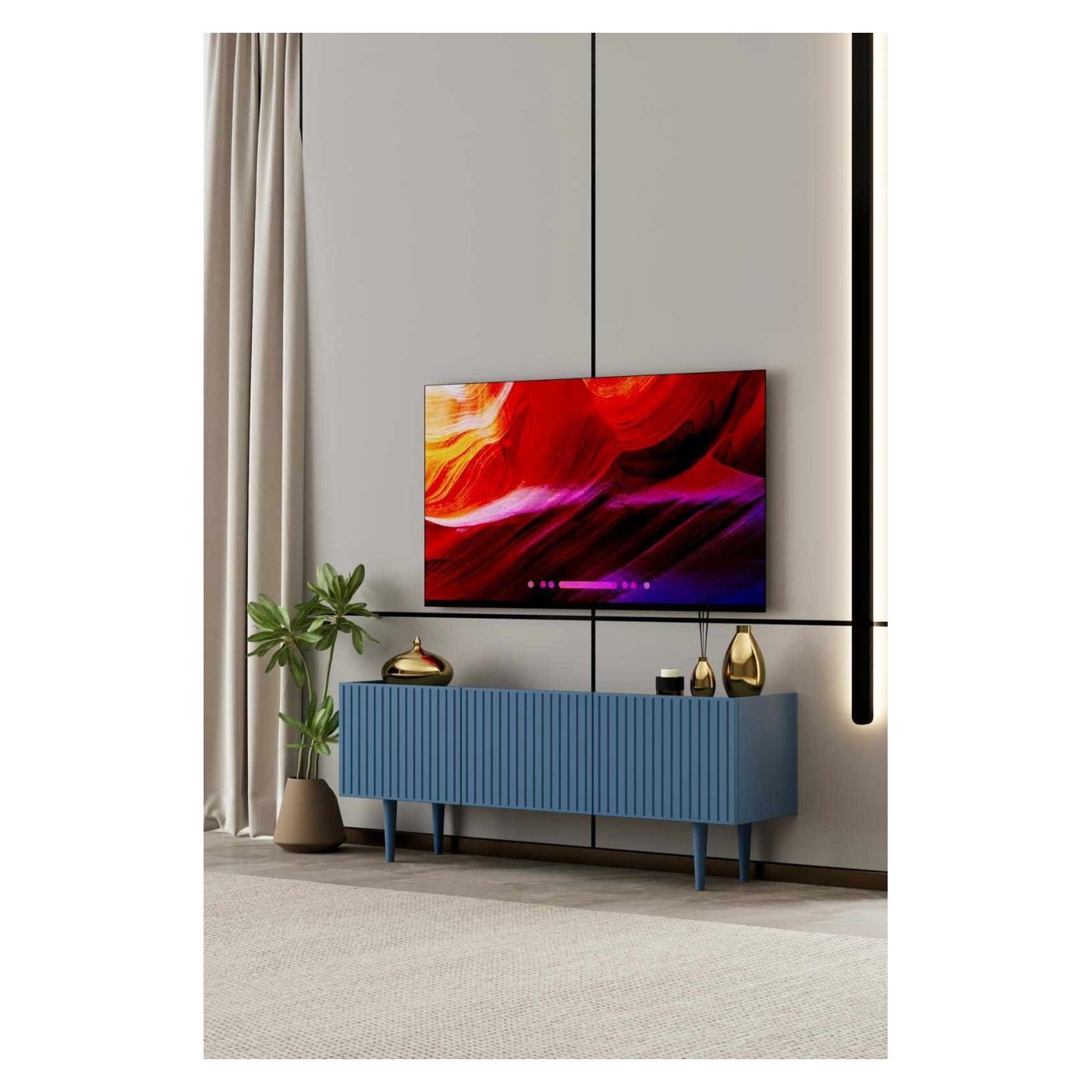 TV állvány, Kék - 2
