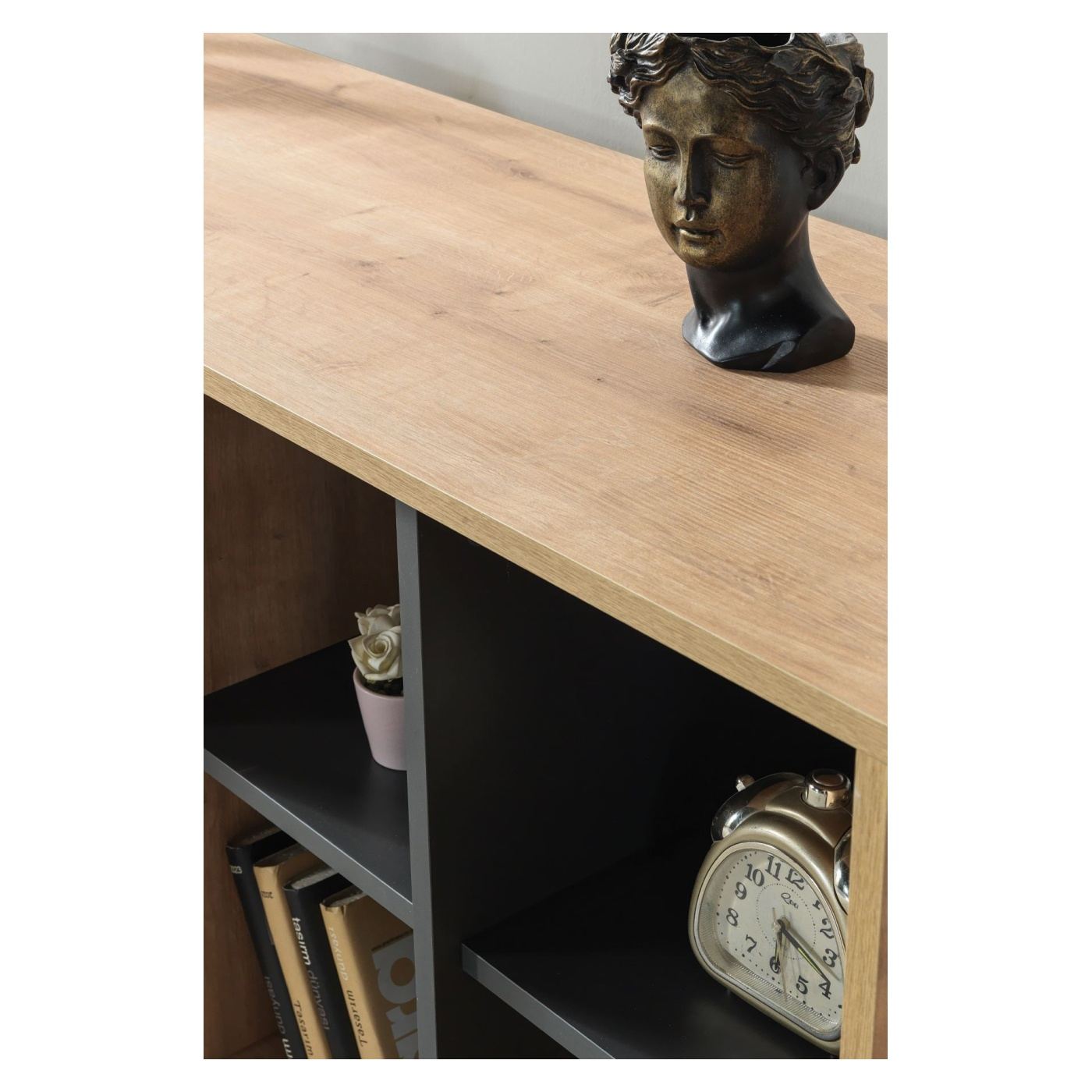Konzol, Sapphire Oak, Anthracite - 6