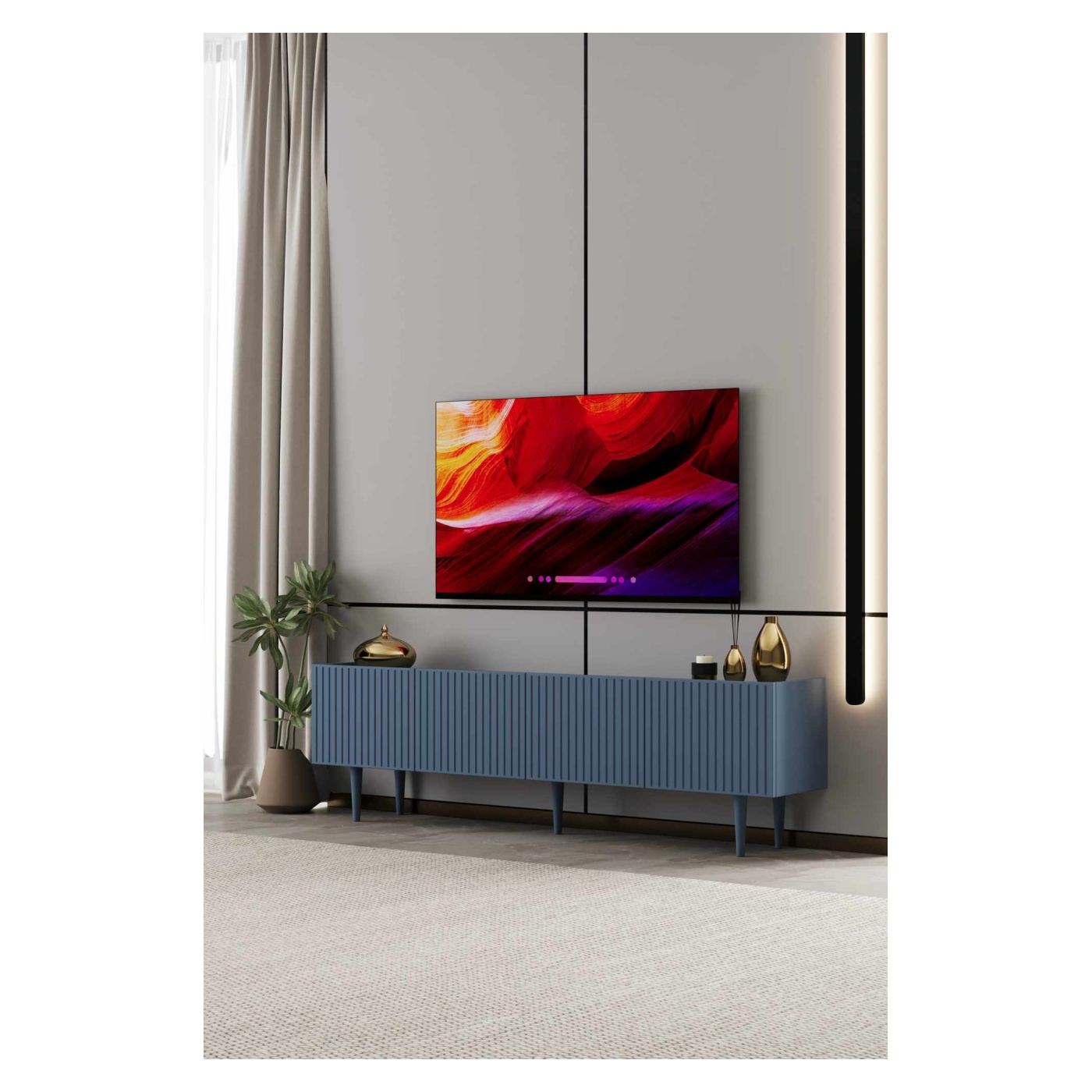 TV állvány, Kék - 2