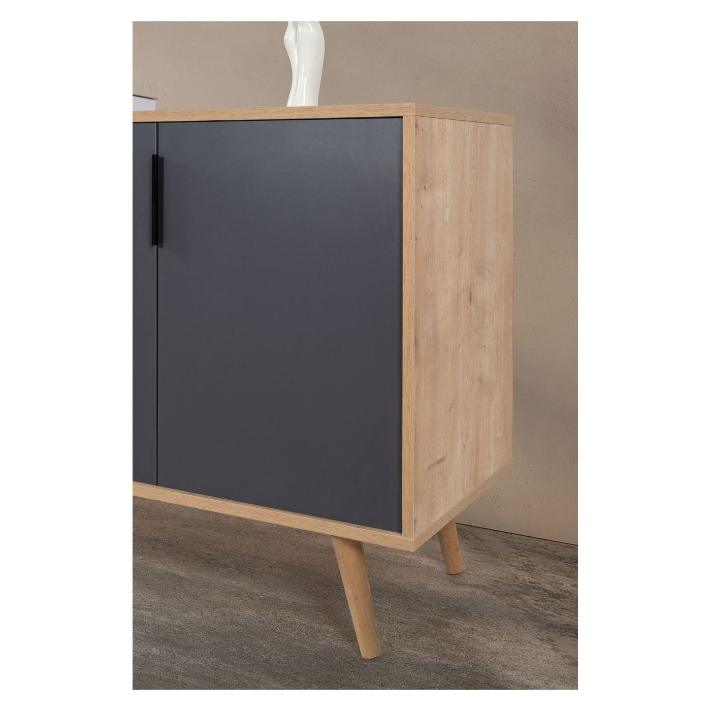 Konzol, Sapphire Oak, Anthracite - 4