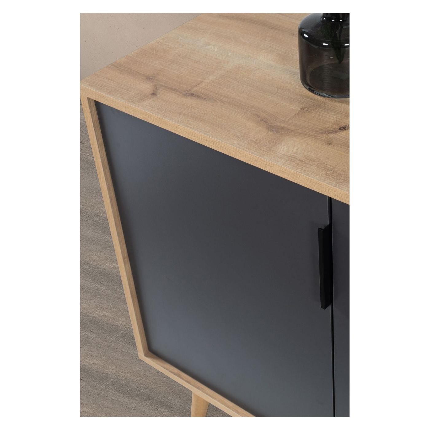 Konzol, Sapphire Oak, Anthracite - 5