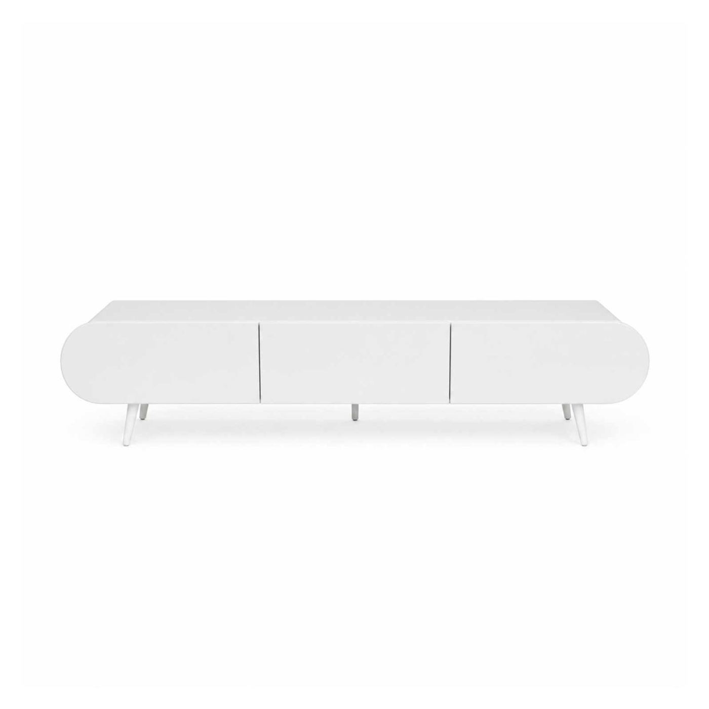 TV állvány, fehér - 3