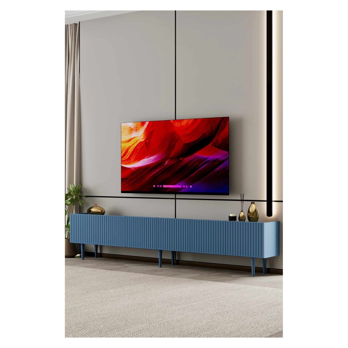 TV állvány, Kék - 2