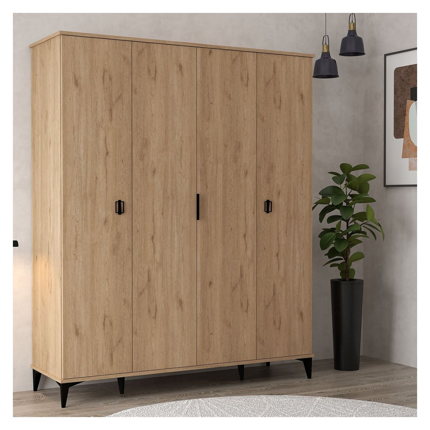 Szekrény, Sapphire Oak - 3