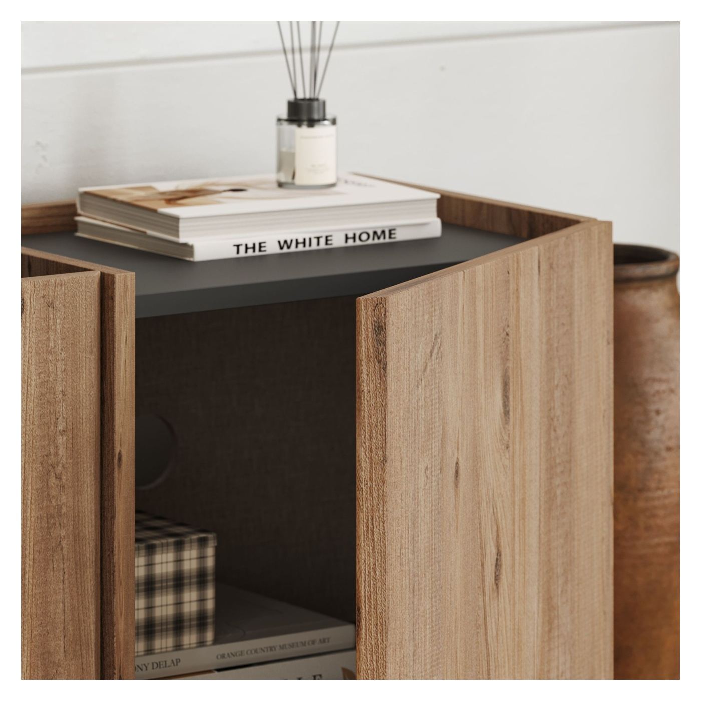 TV állvány, Atlantic Pine, Anthracite - 4