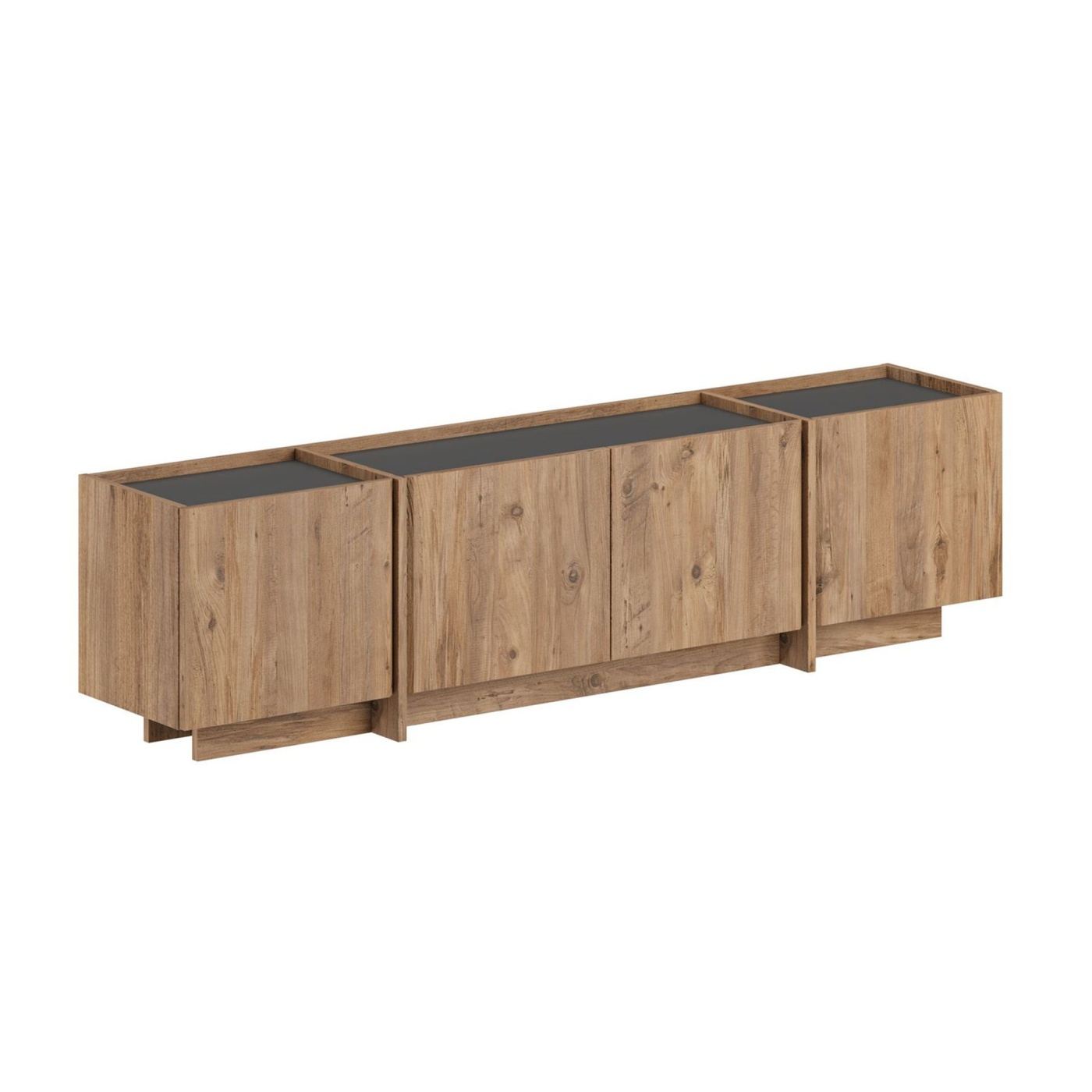 TV állvány, Atlantic Pine, Anthracite - 6