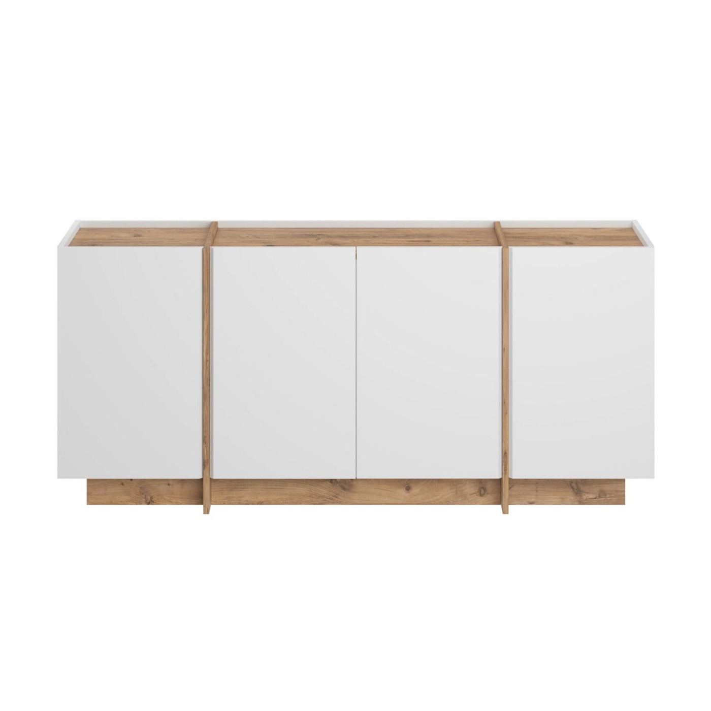 Konzol, fehér, Atlantic Pine - 13