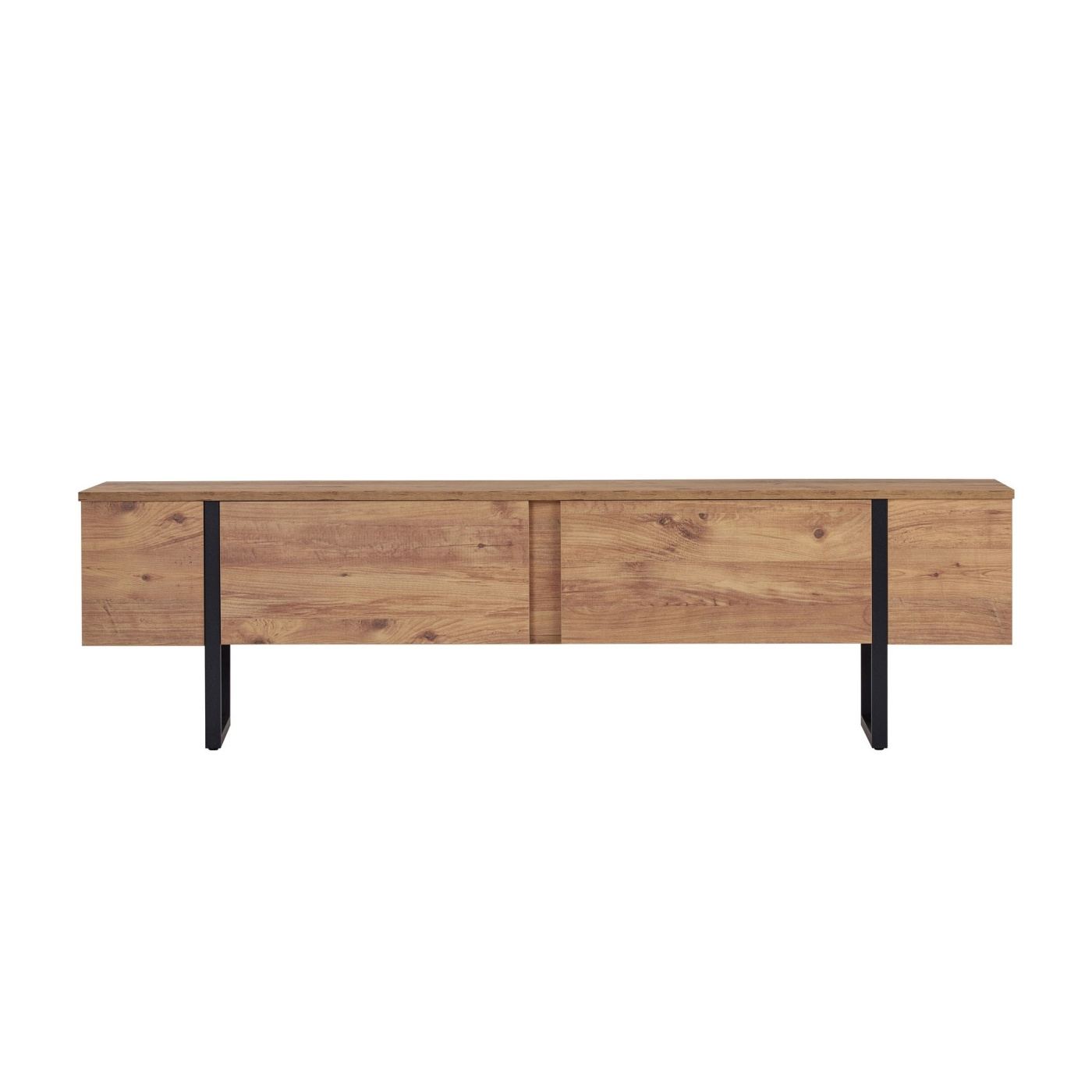TV állvány, Atlantic Pine, Fekete - 7