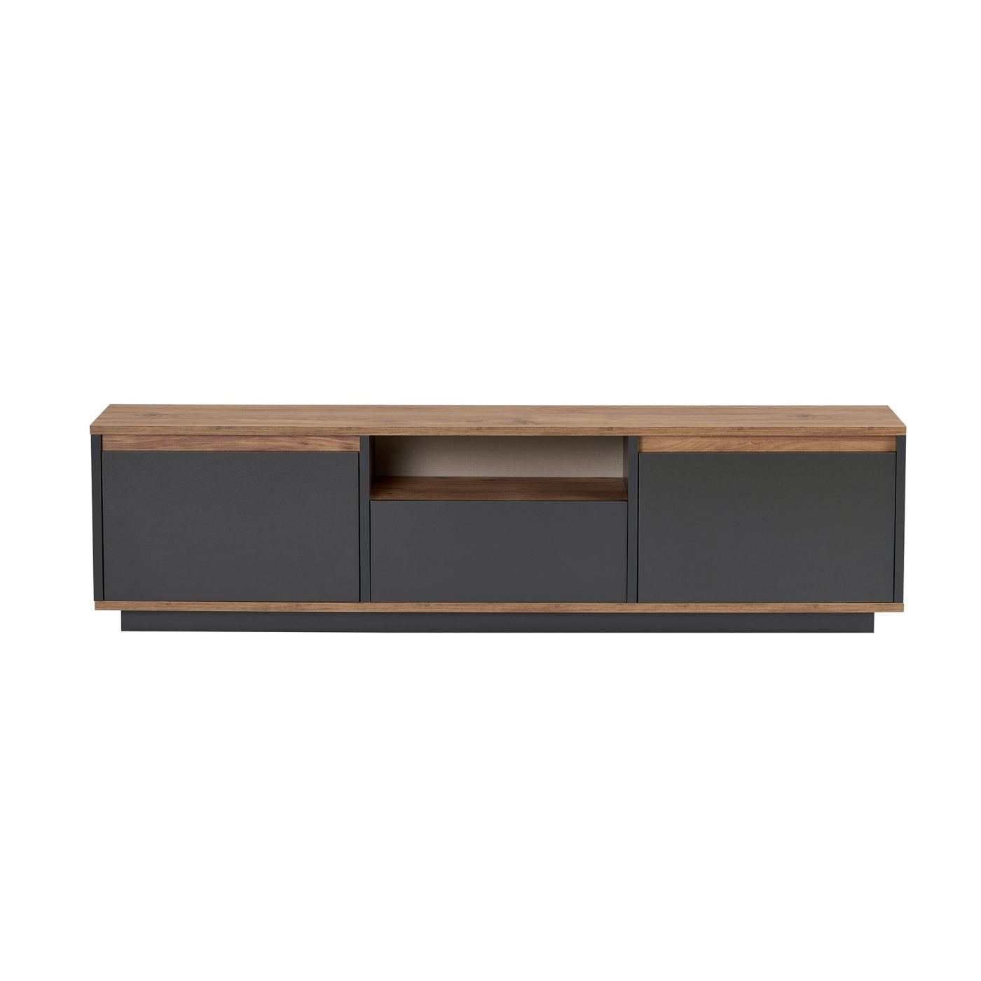 TV állvány, antracit, Atlantic Pine - 7