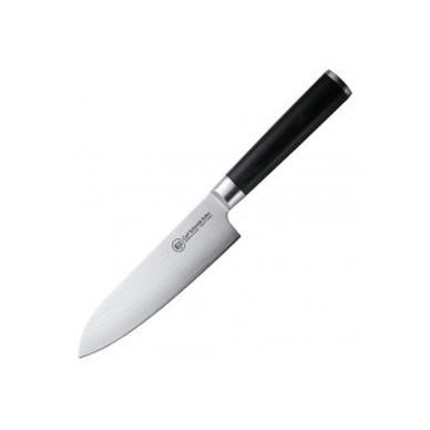 Konstanz Santoku ks, 67 rteg damaszk acl, 62 HRC kemnysg, 18 cm penge