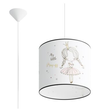 Lampă suspendată PRINCESS multicolor 30x30x95cm