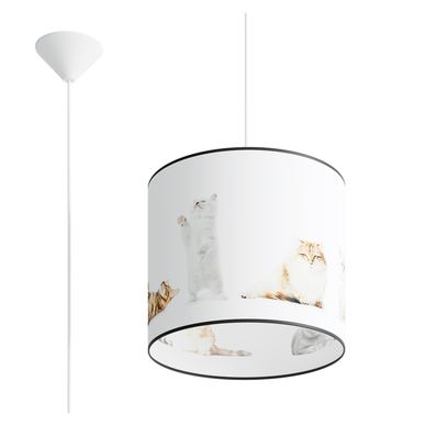 Lampă suspendată KOTY multicolor 30x30x95cm
