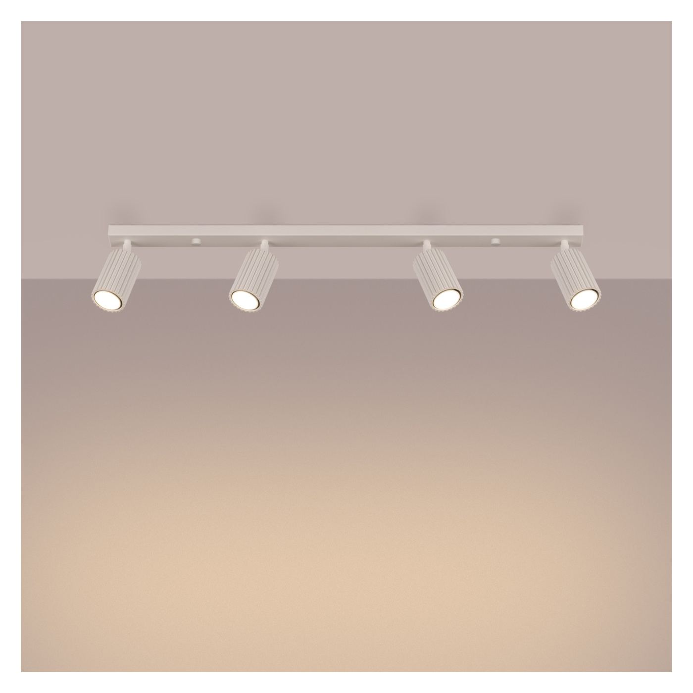 Lampă de tavan KARBON bej 81x6.5x16.5cm - 6