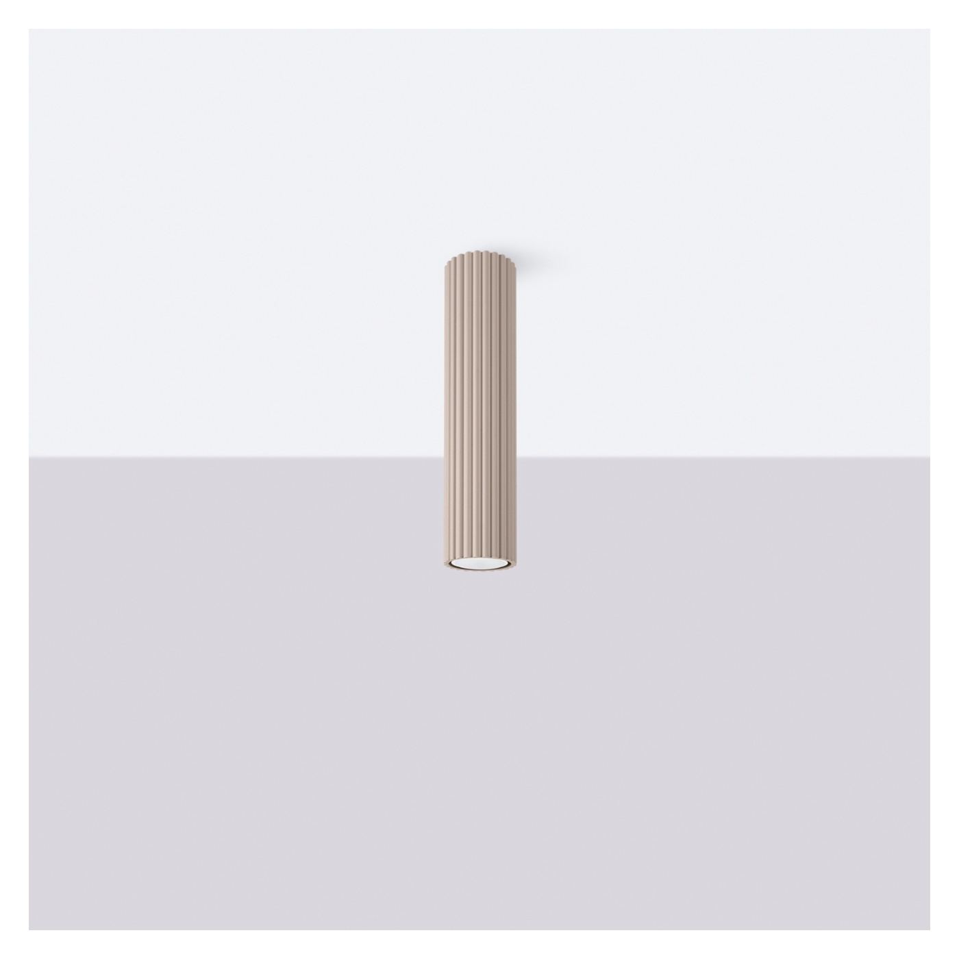 KARBON taupe mennyezeti lámpa 6,5x6,5x30cm - 5
