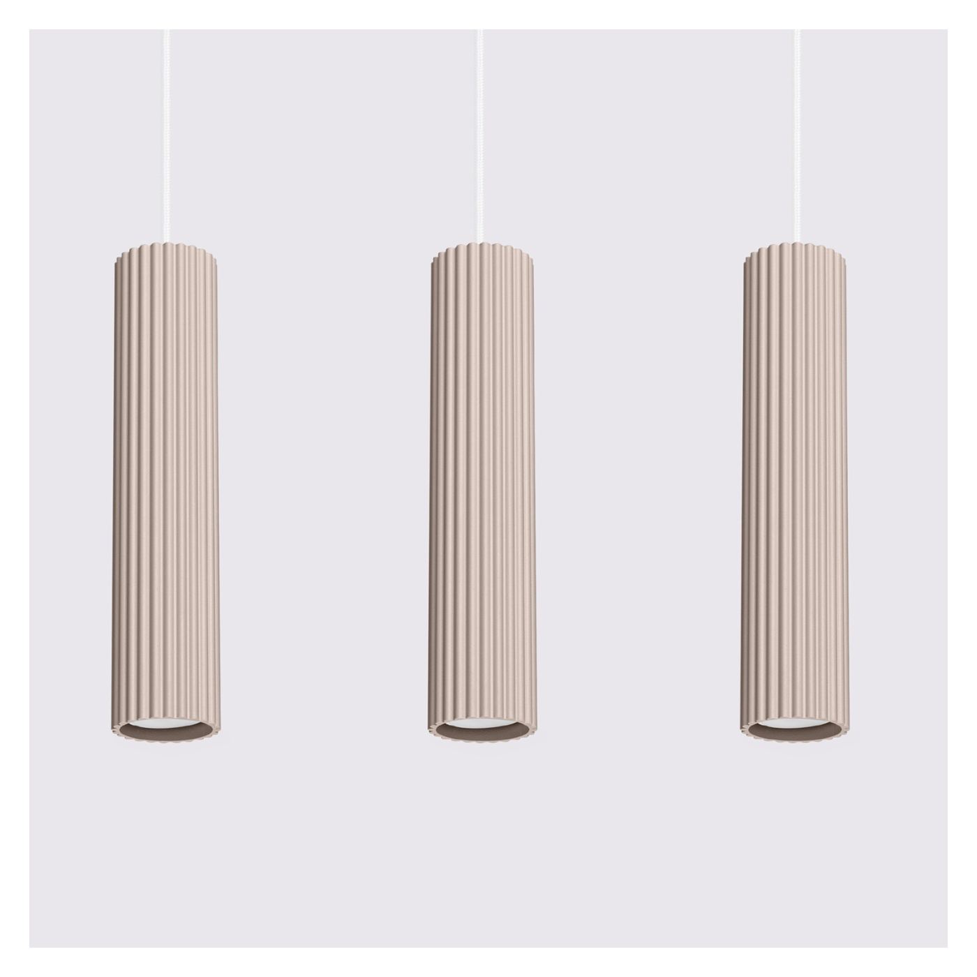 KARBON függő lámpa taupe 45x6,5x98cm - 8