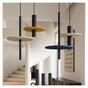 PELTA függő lámpa bézs/fekete 30x30x126cm thumbnail 4