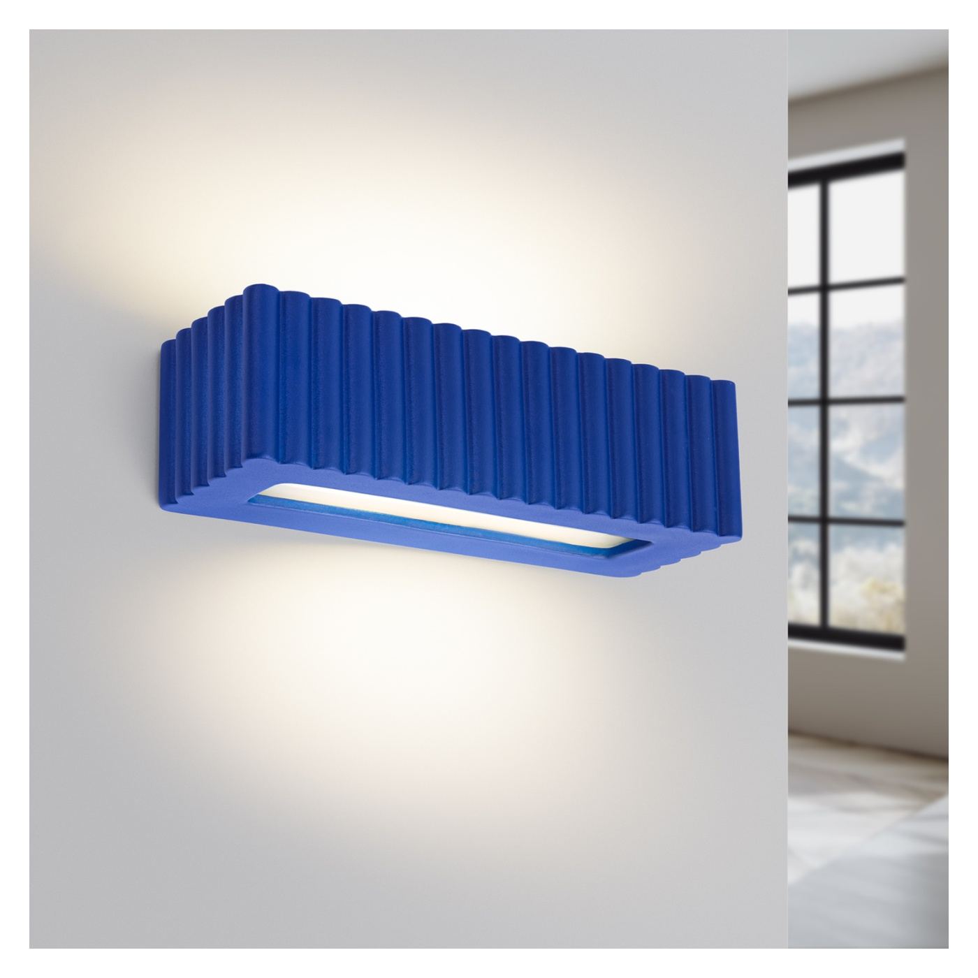 RIGATA ultramarine fali lámpa 34x12x10cm - 6