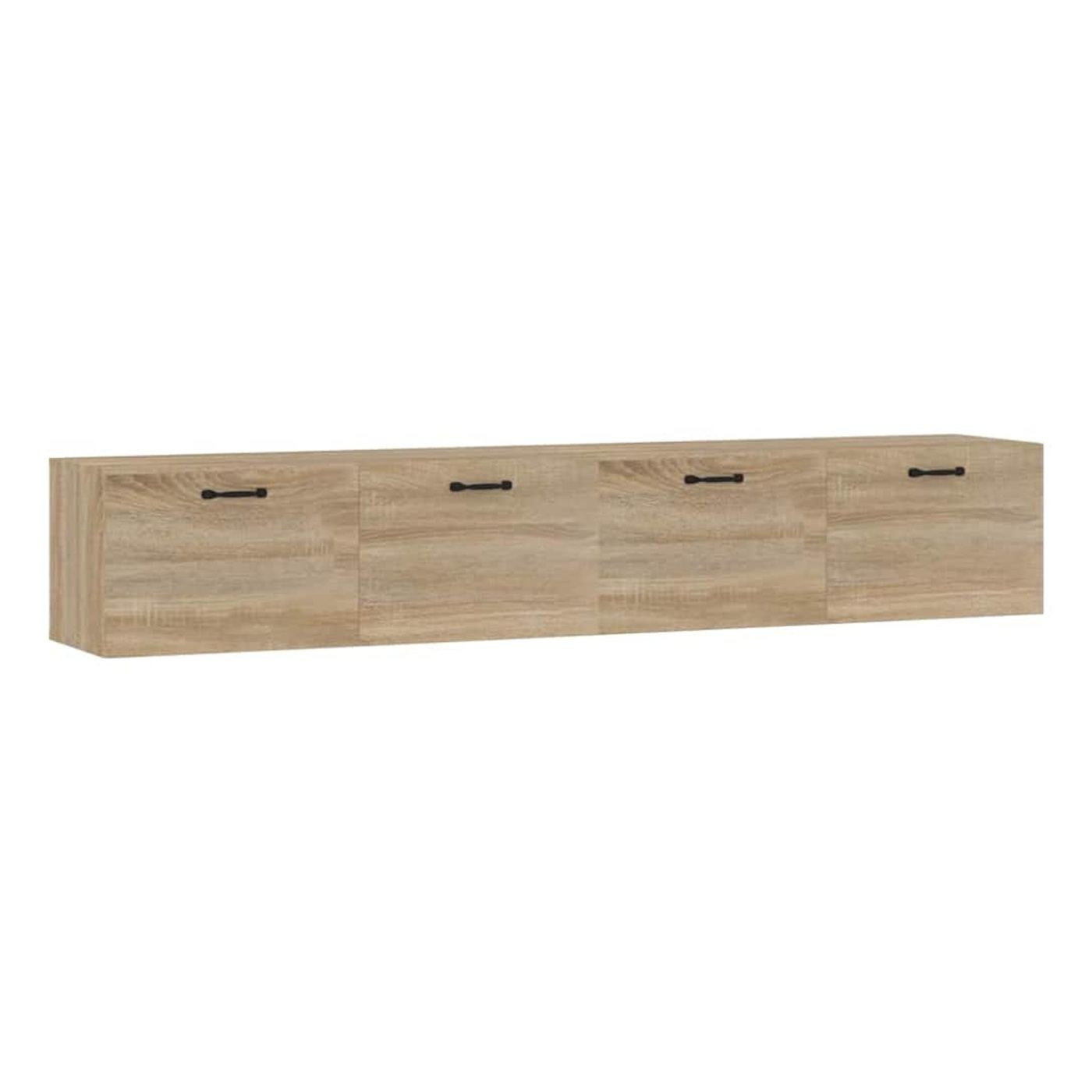 Stenske omarice, 2 kosa, sonoma hrast, 100x36,5x35 cm, les - 10