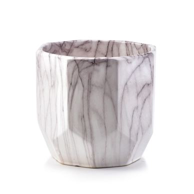 Neva Marble cvetlični lonec L, 20 × 20 × 19 cm