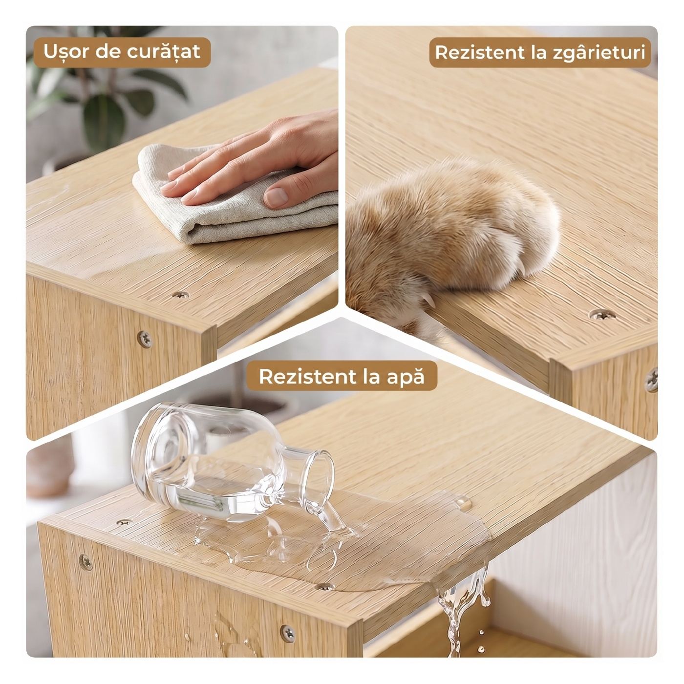 Въртящ се рафт за книги с 5 нива, 3 режима на подредба, ъглов дизайн, спестяващ място, за всекидневна или офис, 111.5x23.8x163.7 - 8