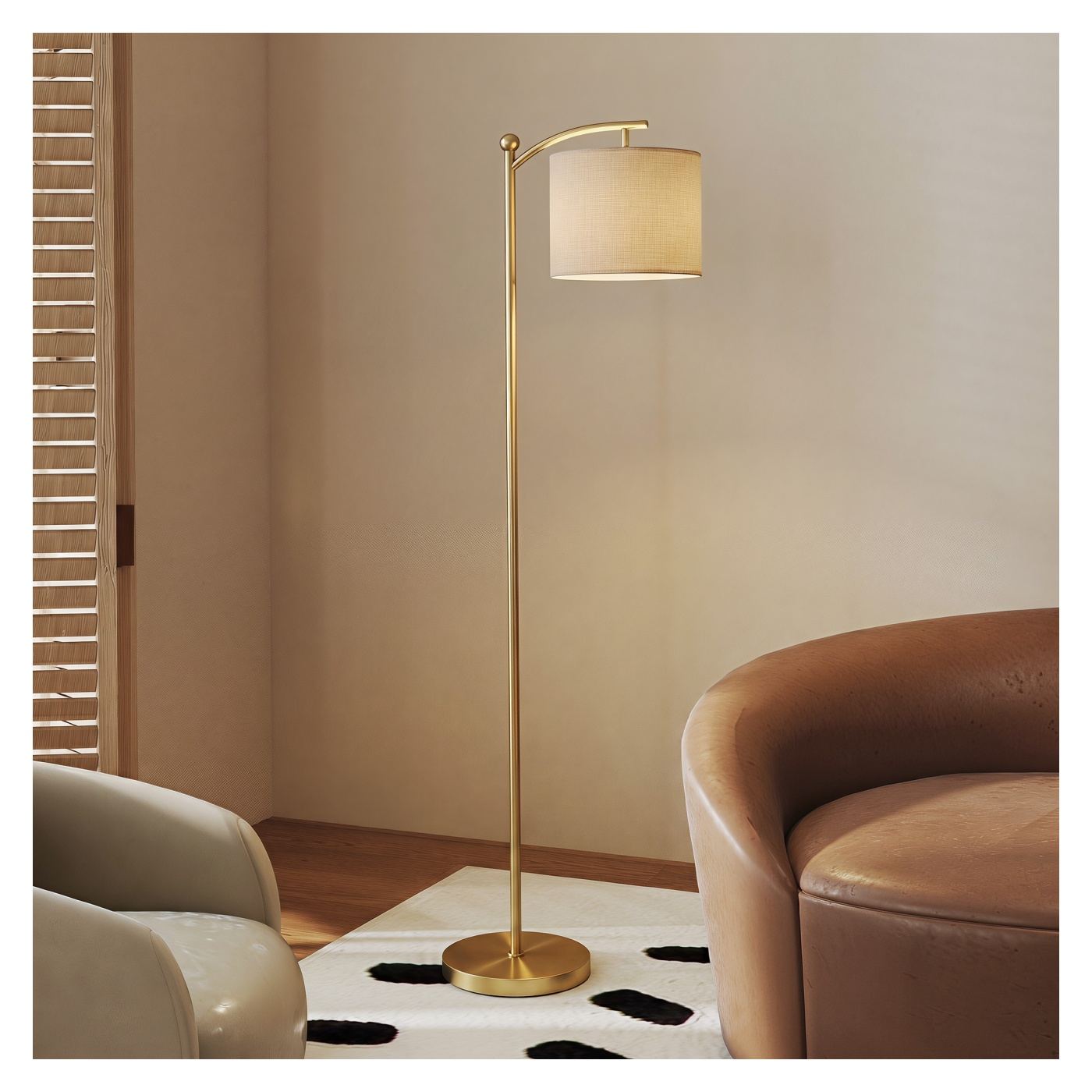 Lampadar LED Dimabil cu Telecomandă, 11 Temperaturi de Culoare și 11 Niveluri de Luminozitate, Timer 60 Min, pentru Living, Sufr - 8