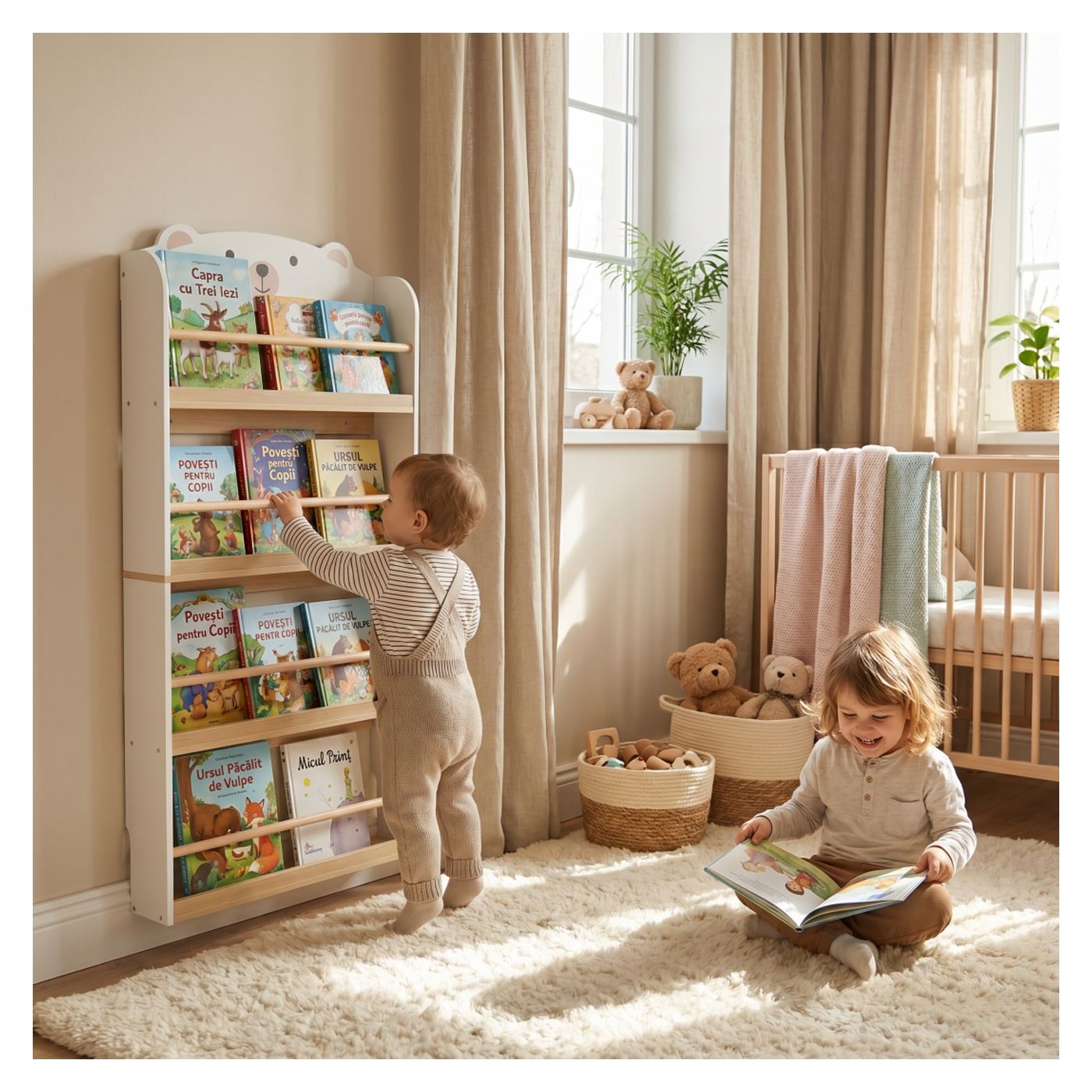 U-Grow Рафт за книги и играчки Мече - 7