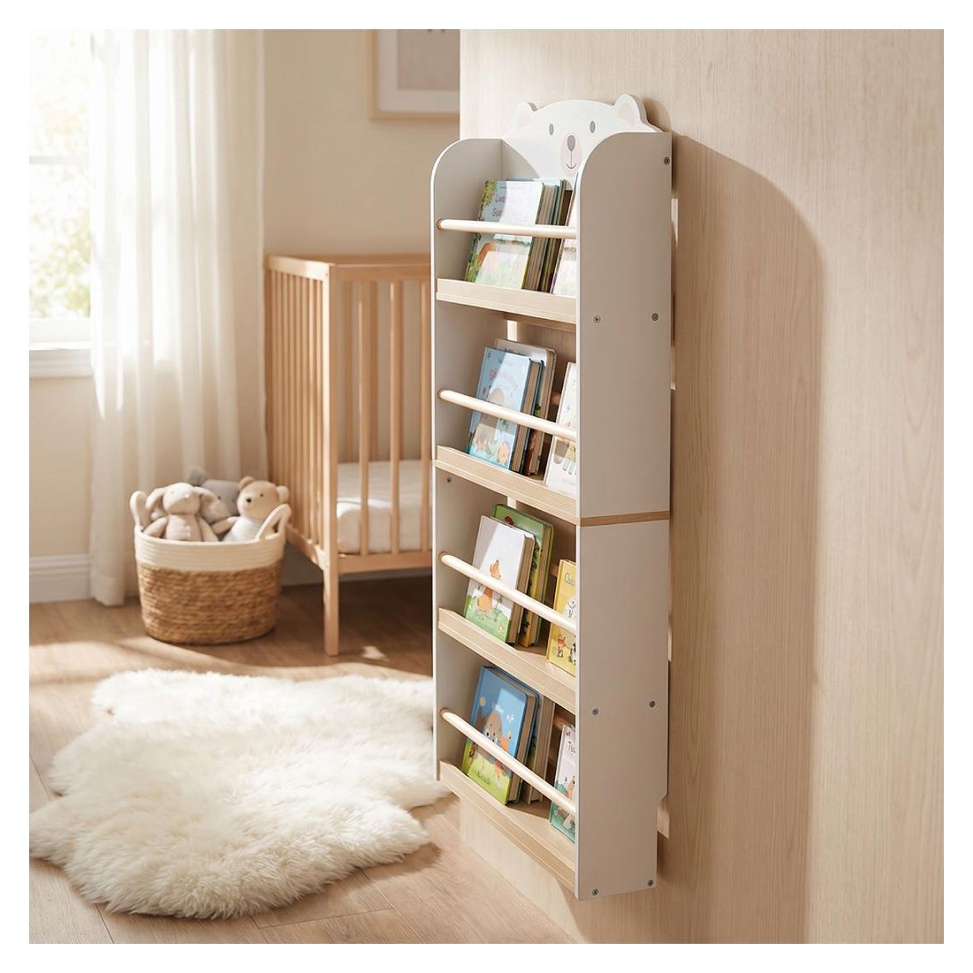 U-Grow Рафт за книги и играчки Мече - 10