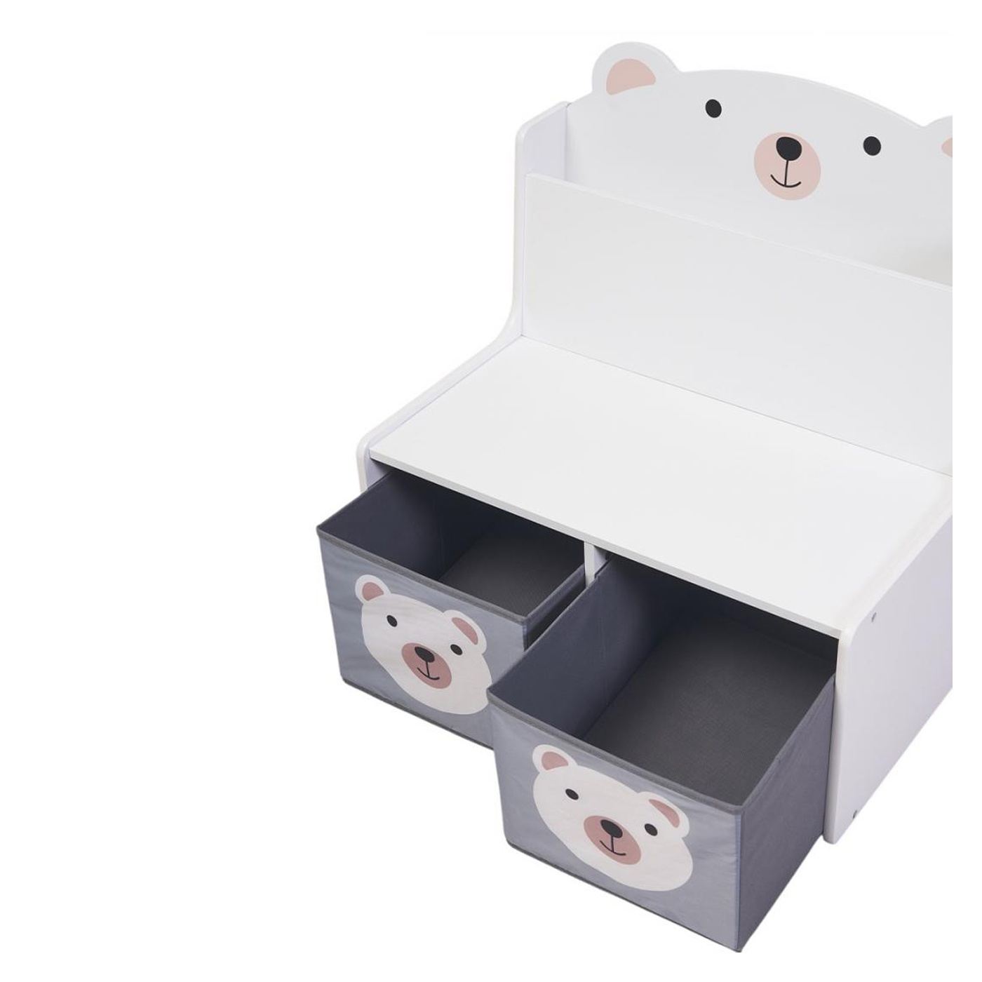 U-Grow Пейка за съхранение на играчки и книги Мече - 3