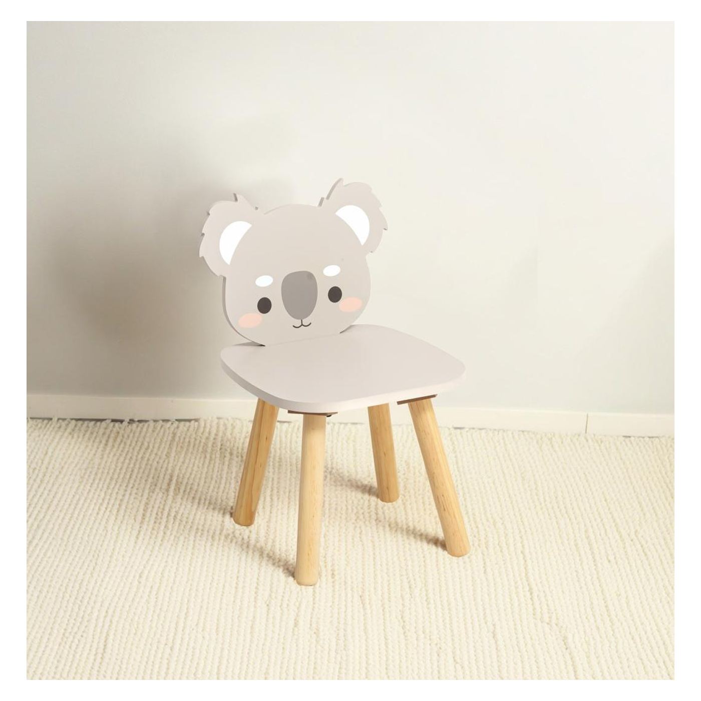 Детски стол, MDF, дизайн Коала, U-Grow - 2