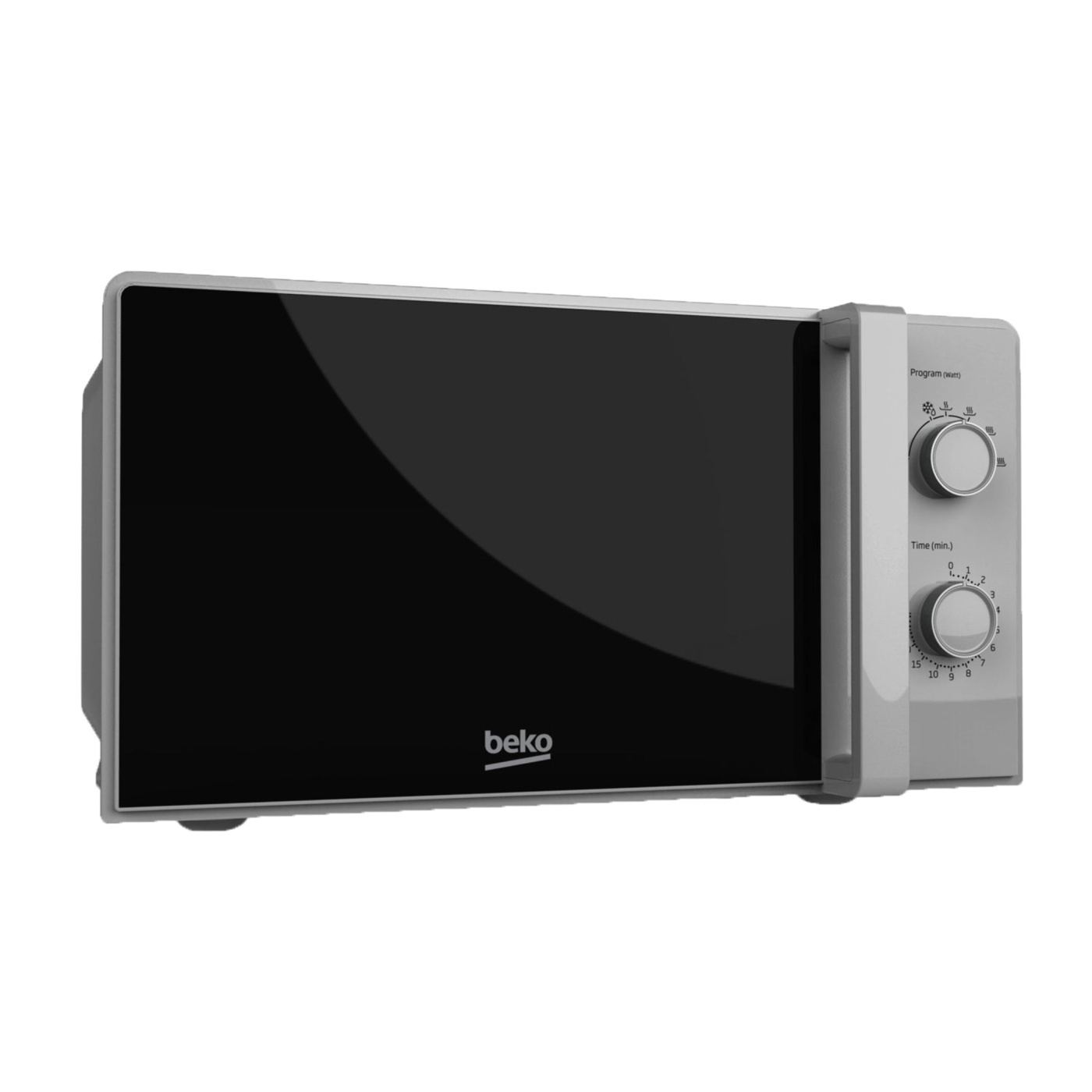 Микровълнова фурна Beko MOC20100SFB, 700 W, 20 л, Функция "Разтопяване", Сива - 4